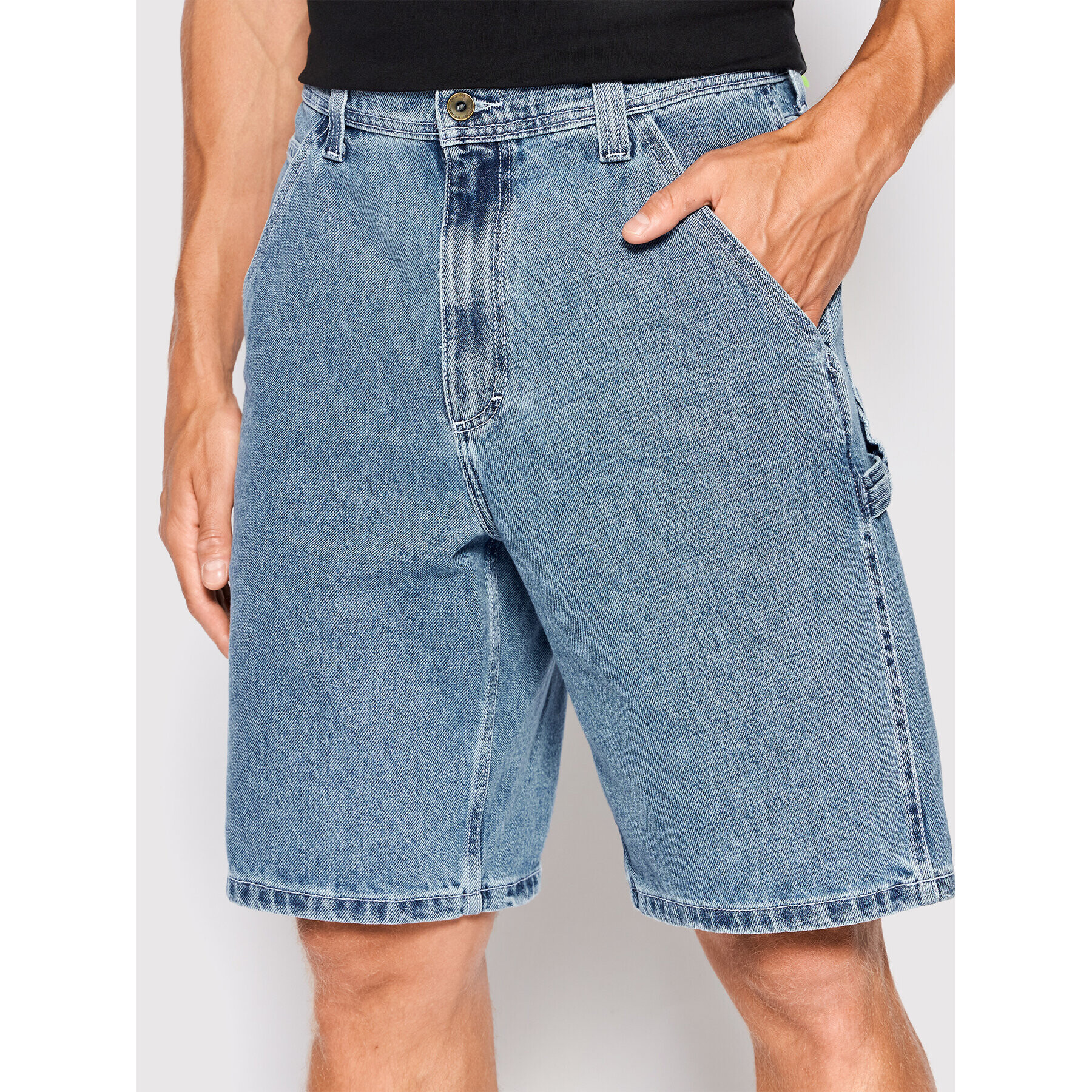 Vans Дънкови шорти Drill Chore VN0A7S4S Син Loose Fit - Pepit.bg