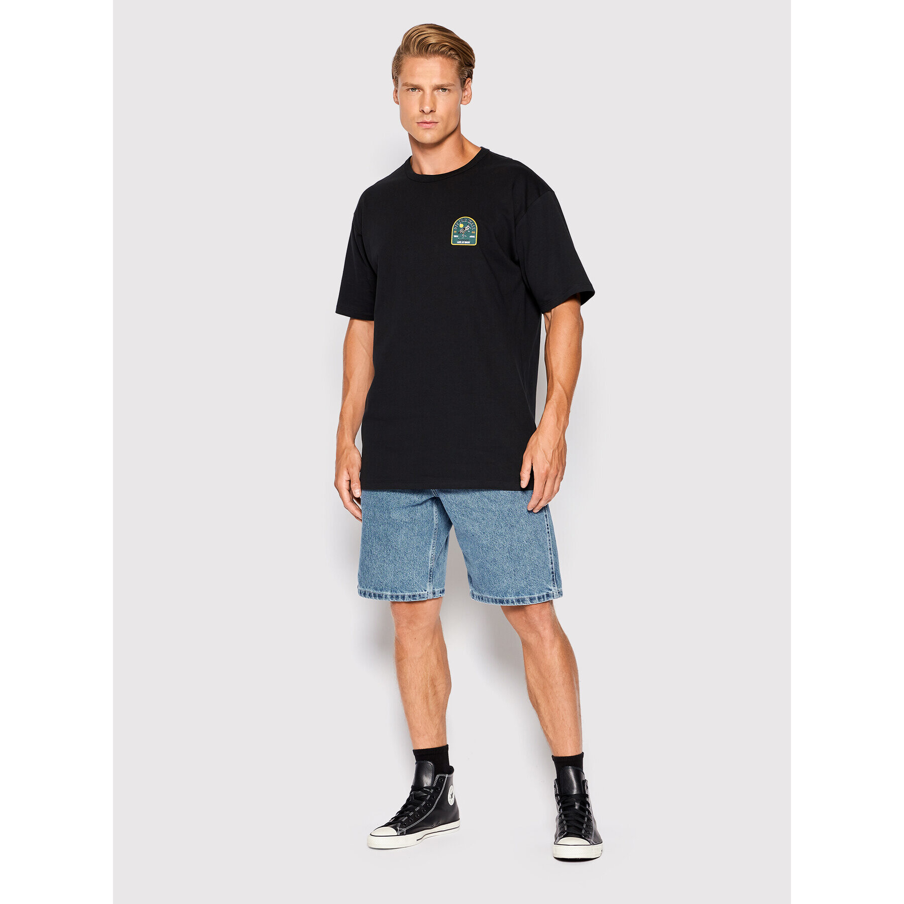 Vans Дънкови шорти Drill Chore VN0A7S4S Син Loose Fit - Pepit.bg
