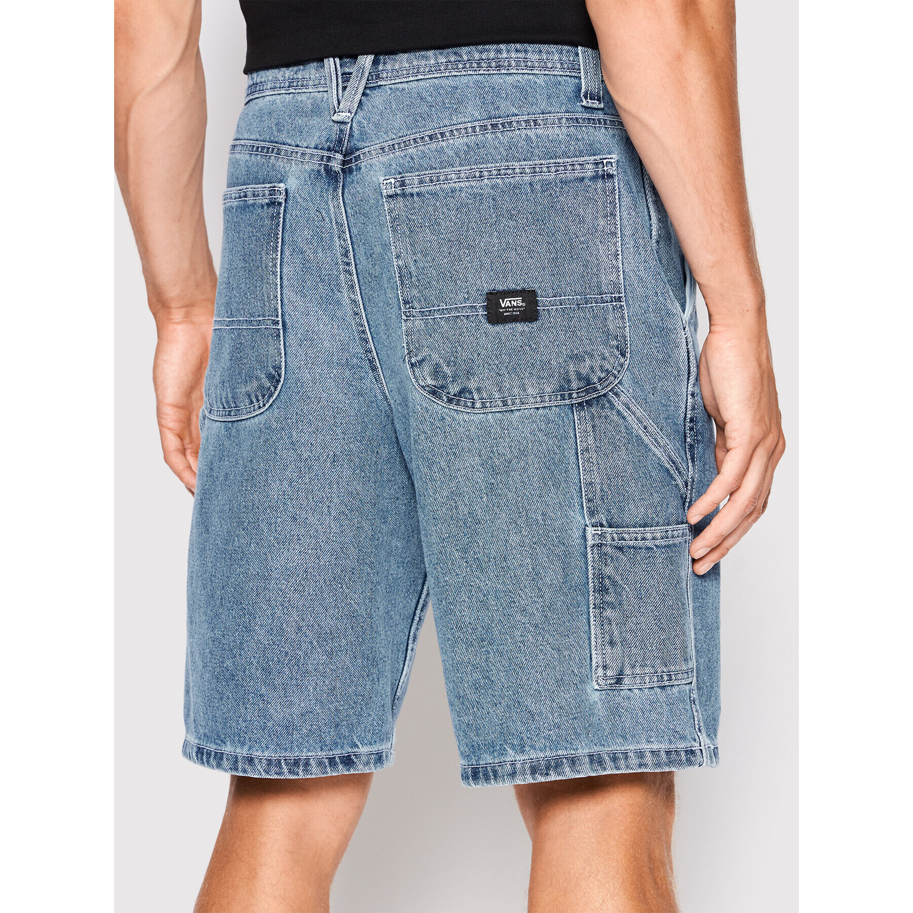 Vans Дънкови шорти Drill Chore VN0A7S4S Син Loose Fit - Pepit.bg