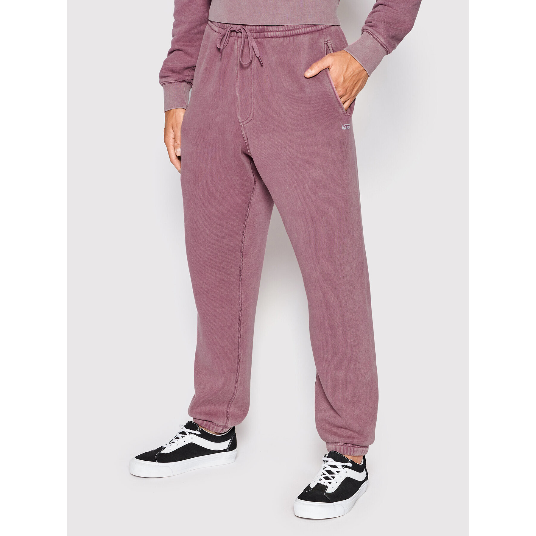 Vans Долнище анцуг ComfyCush Wash VN0A7YCE Виолетов Relaxed Fit - Pepit.bg