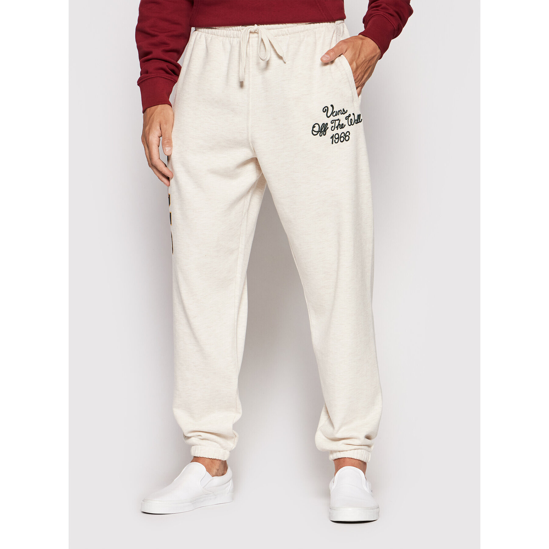 Vans Долнище анцуг 66 Champs VN0A5FJR Сив Loose Fit - Pepit.bg