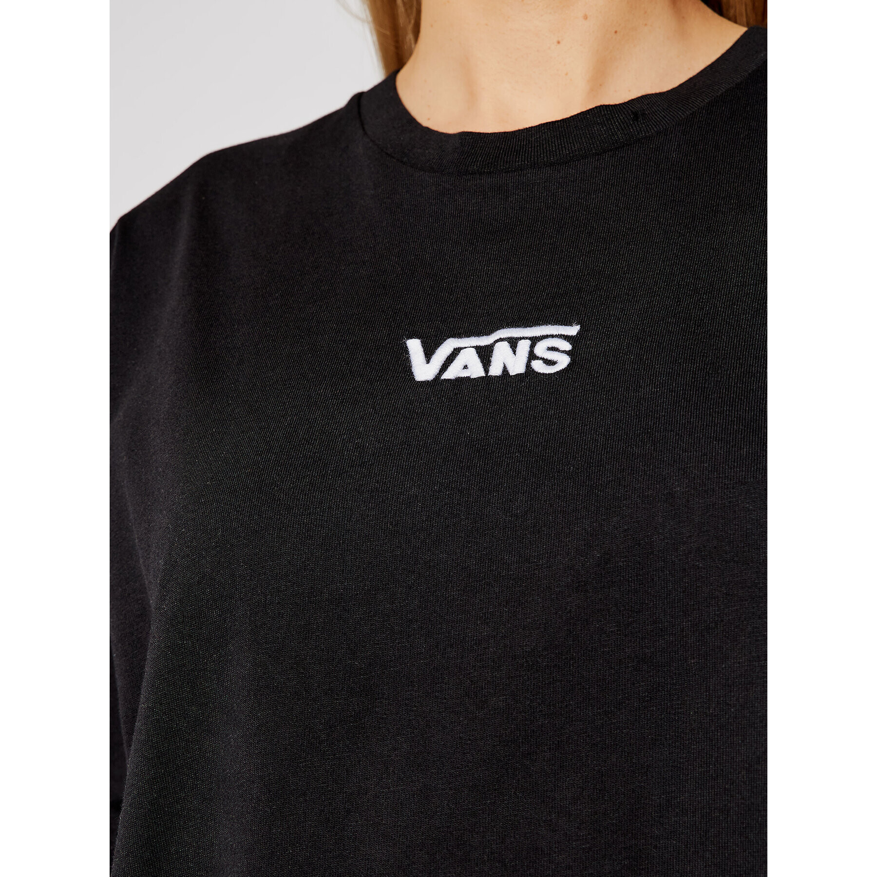 Vans Ежедневна рокля Center Vee Tee VN0A4RU2 Черен Oversize - Pepit.bg