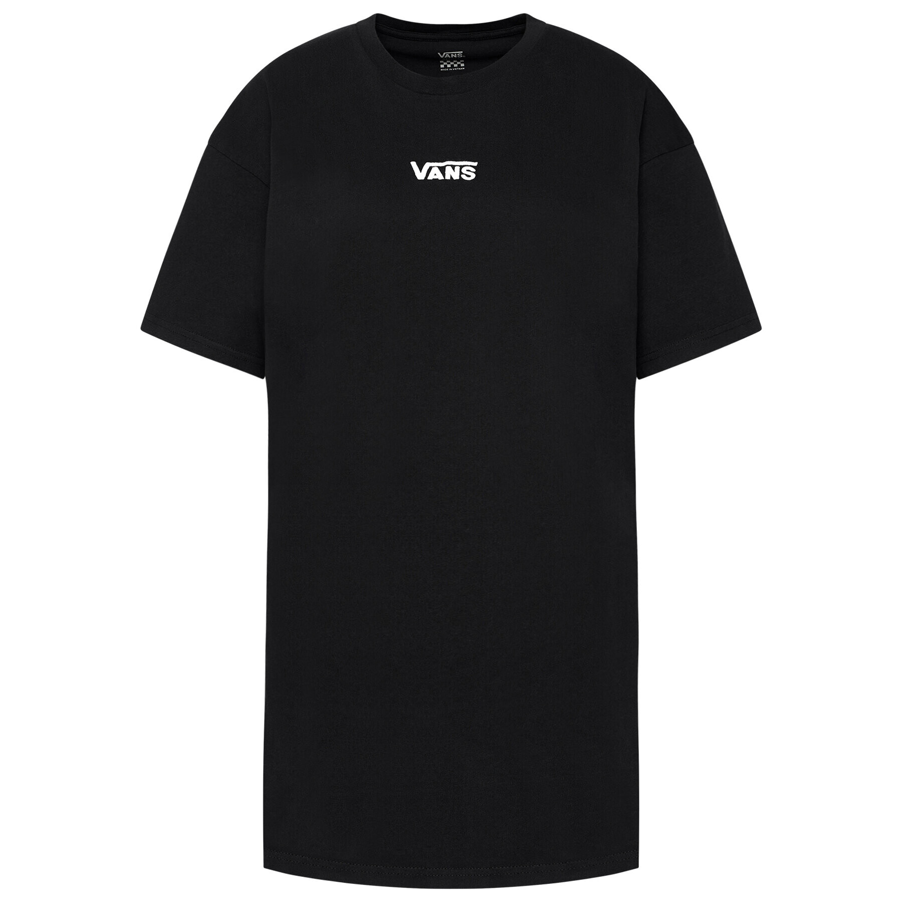 Vans Ежедневна рокля Center Vee Tee VN0A4RU2 Черен Oversize - Pepit.bg