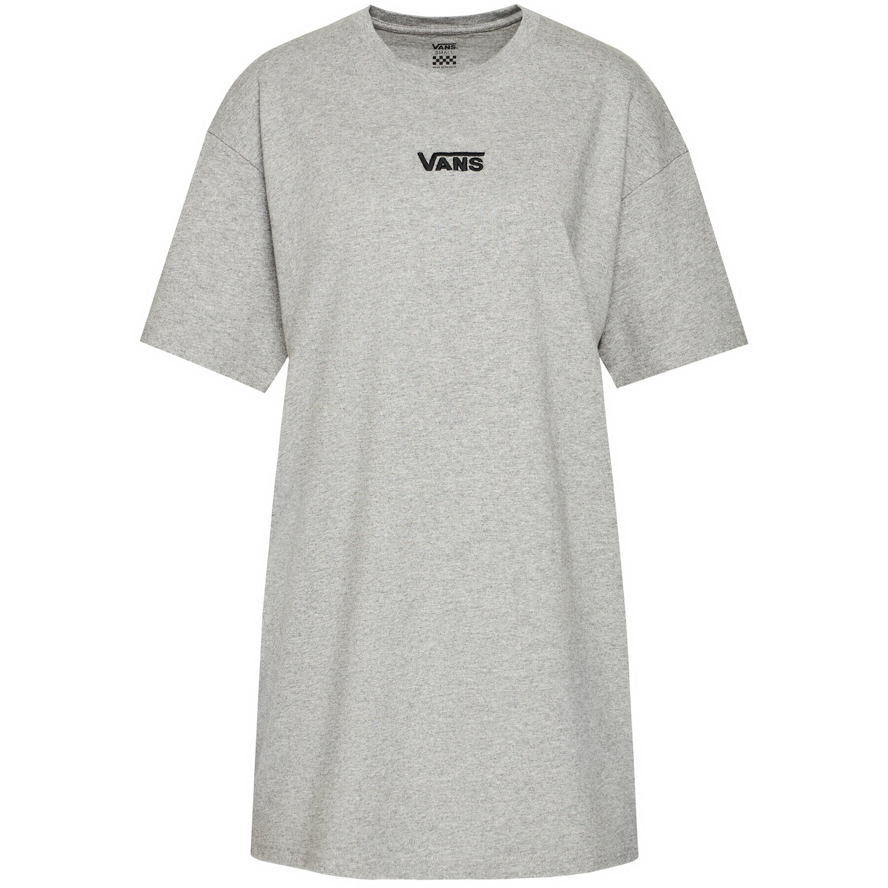 Vans Ежедневна рокля Center Vee Tee VN0A4RU2 Сив Oversize - Pepit.bg