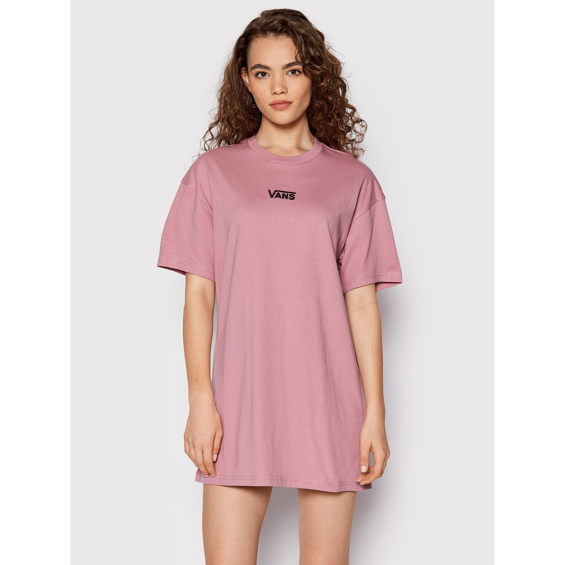Vans Ежедневна рокля Center Vee VN0A4RU2 Розов Oversize - Pepit.bg