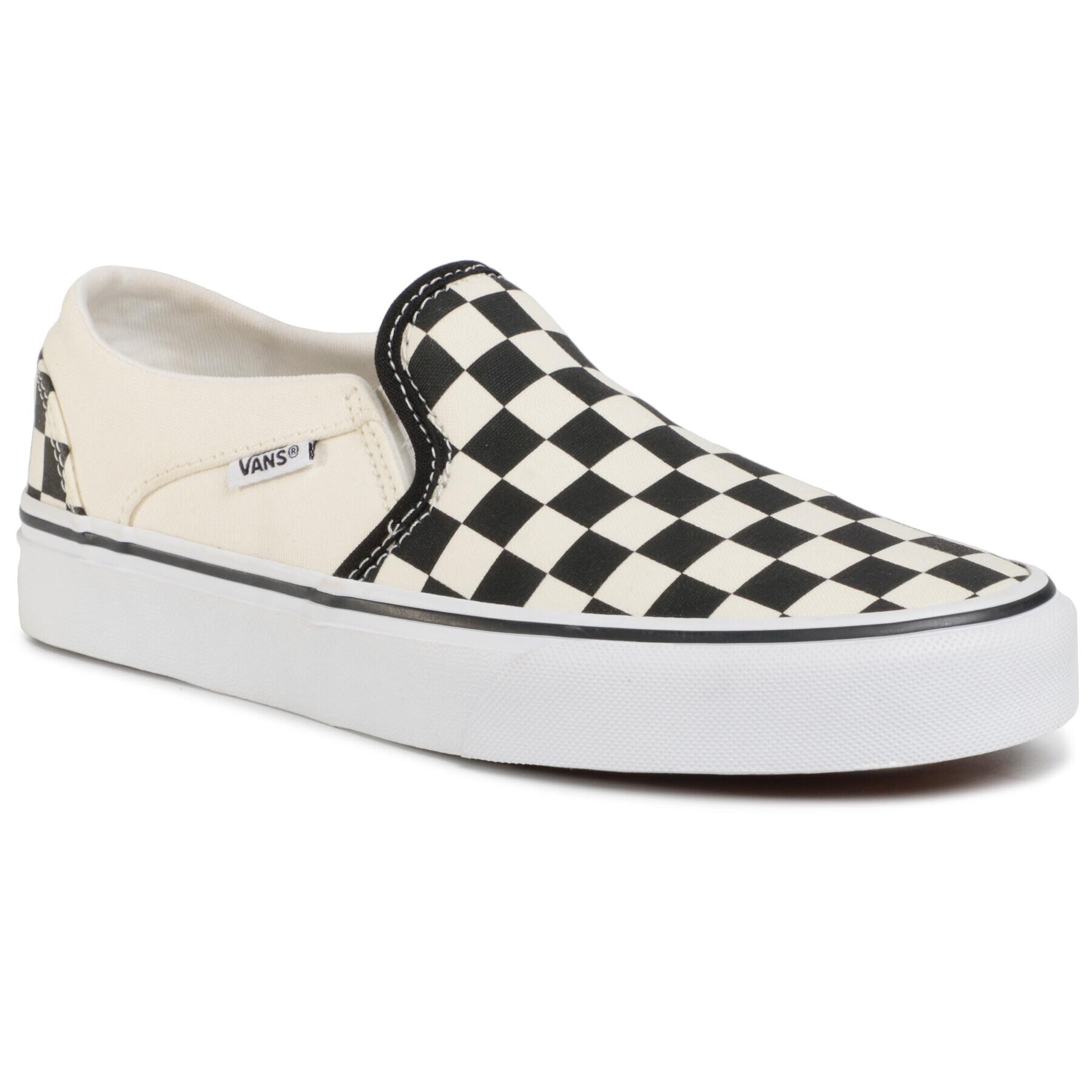 Vans Гуменки Asher W's I00VOSAPK Бял - Pepit.bg