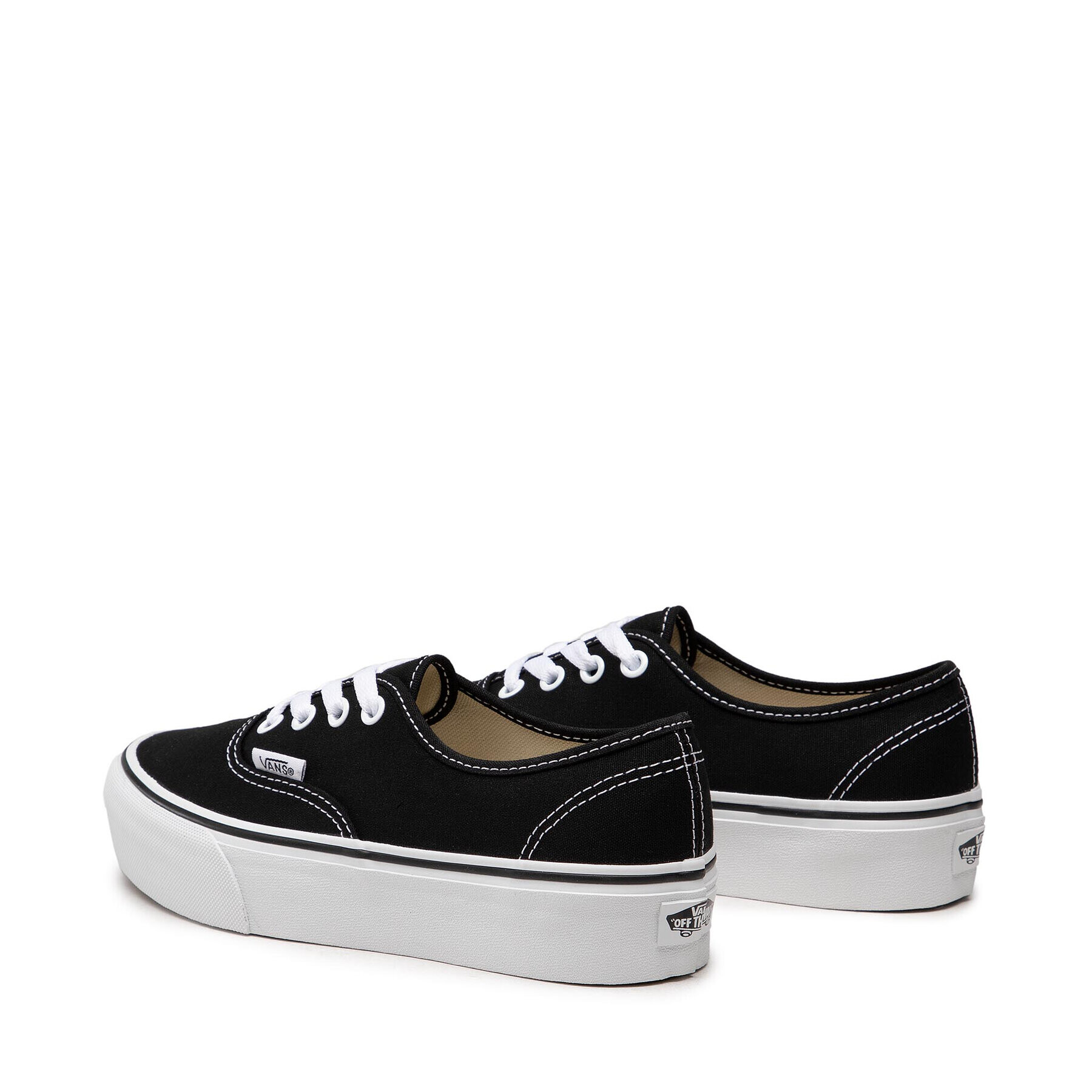 Vans Гуменки Authentic Platform VN0A3AV8BLK Черен - Pepit.bg