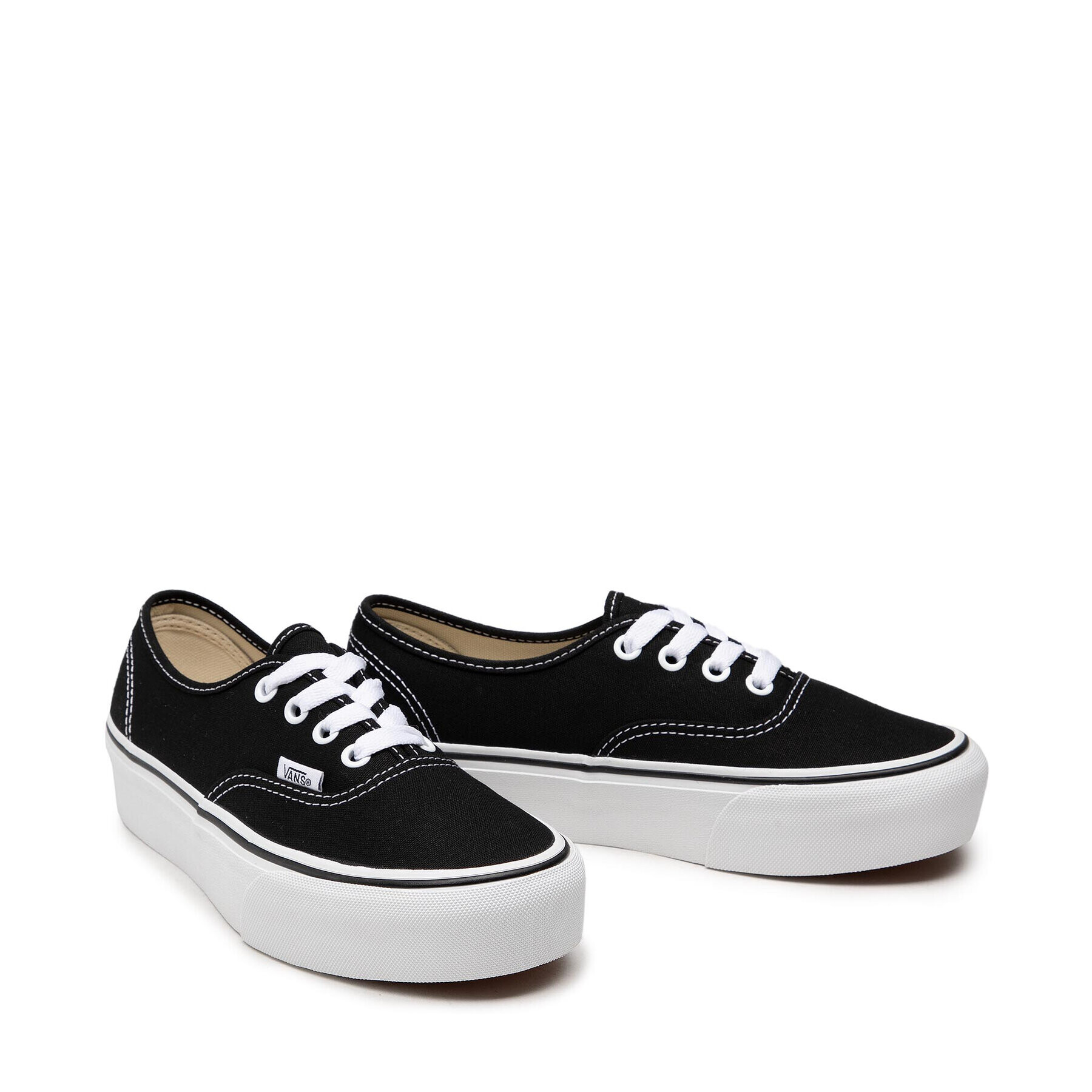 Vans Гуменки Authentic Platform VN0A3AV8BLK Черен - Pepit.bg