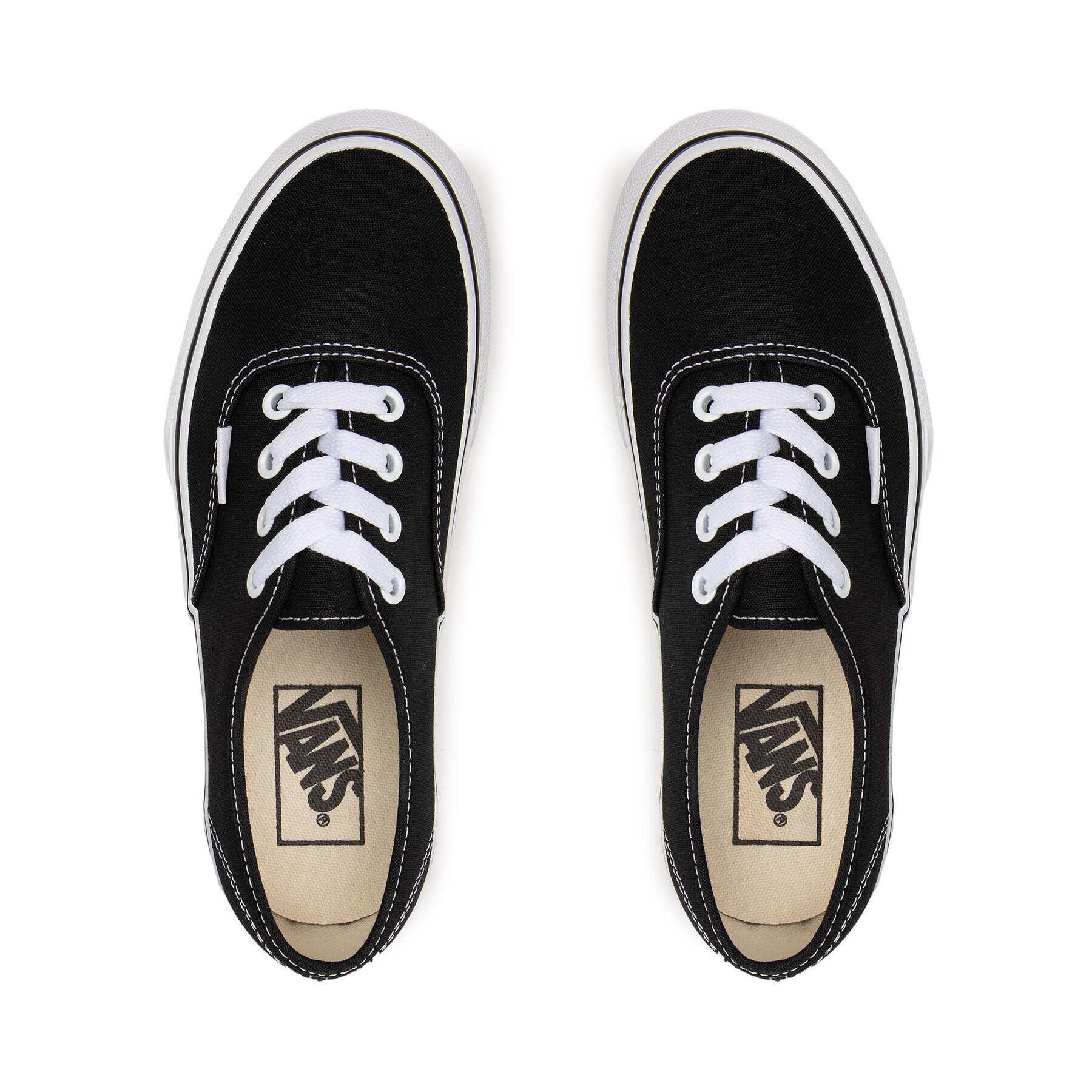 Vans Гуменки Authentic Platform VN0A3AV8BLK Черен - Pepit.bg