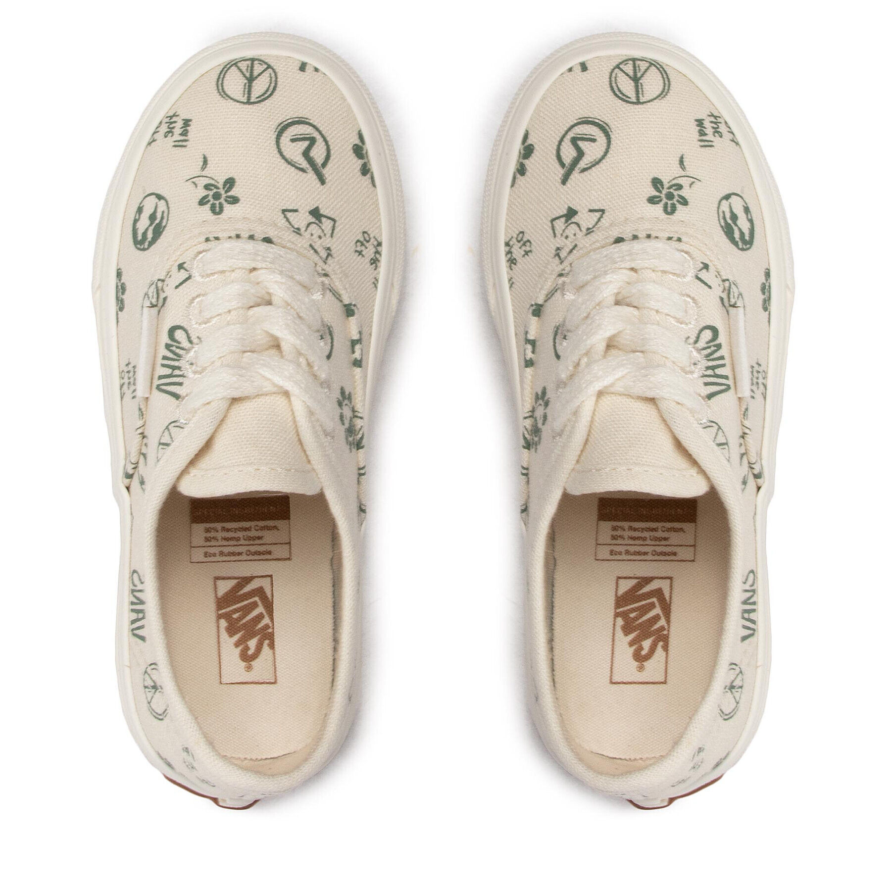 Vans Гуменки Authentic VN0A3UIVWHT1 Бежов - Pepit.bg