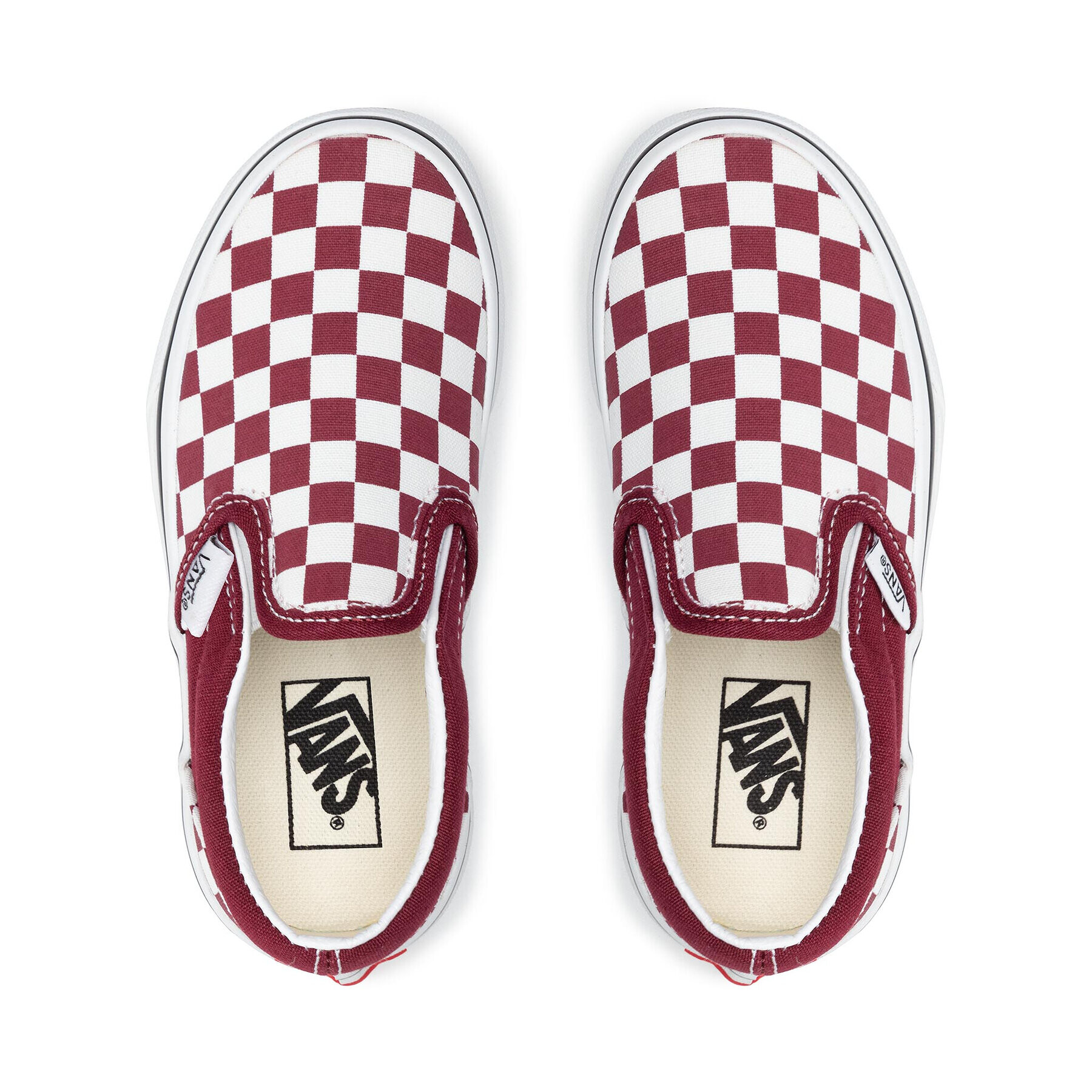 Vans Гуменки Classic Slip-On Бордо - Pepit.bg