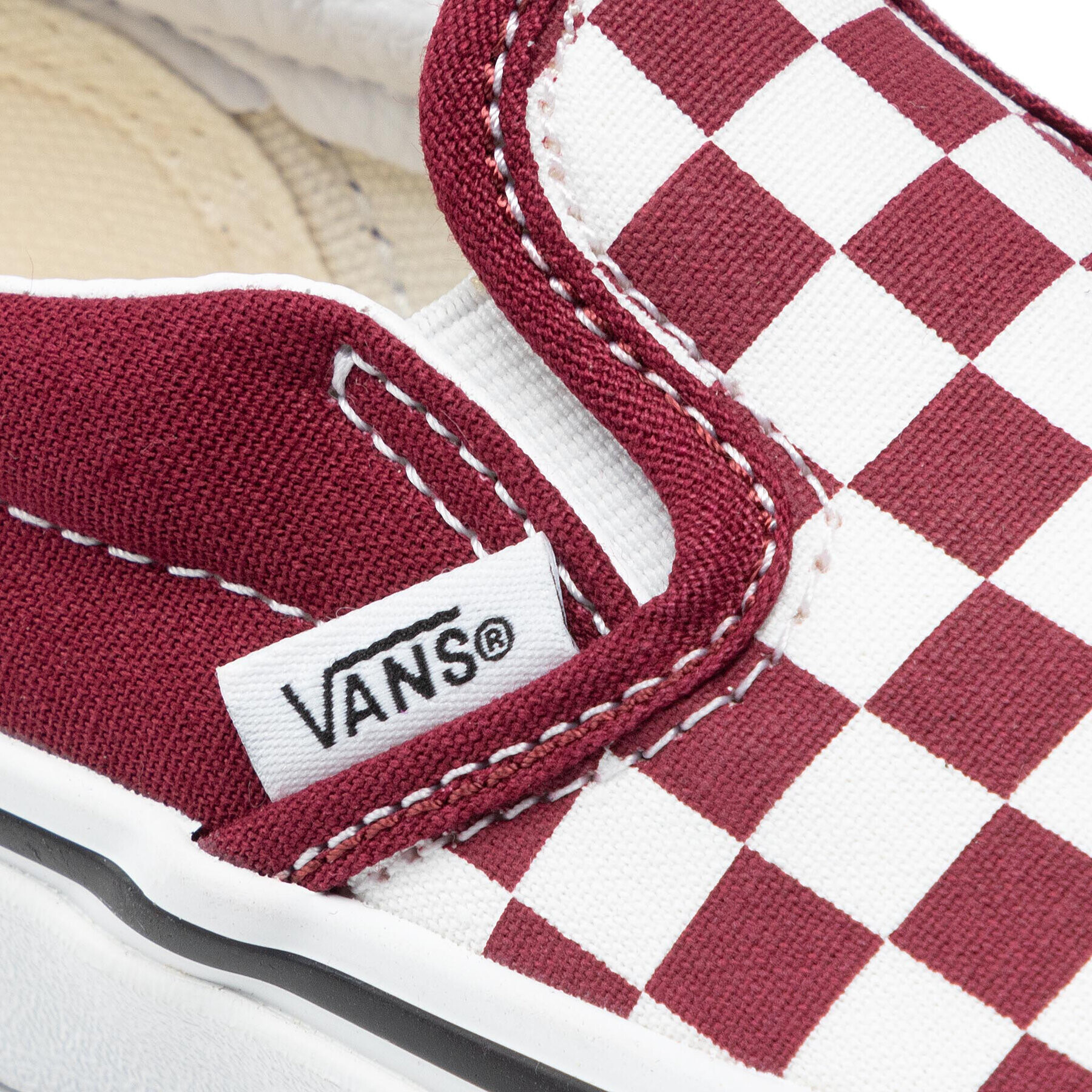 Vans Гуменки Classic Slip-On Бордо - Pepit.bg