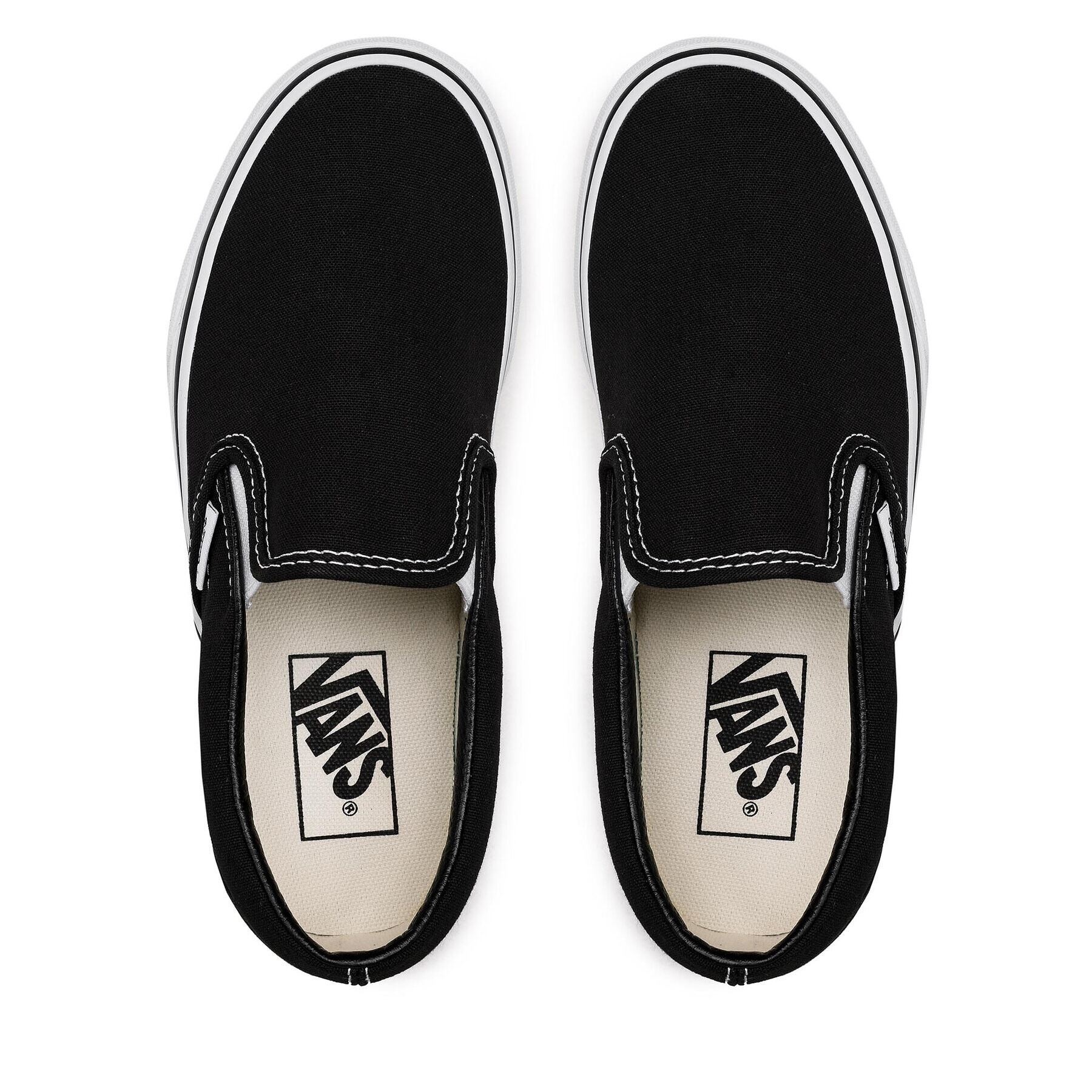 Vans Гуменки Classic Slip-On VN-0EYEBLK Черен - Pepit.bg