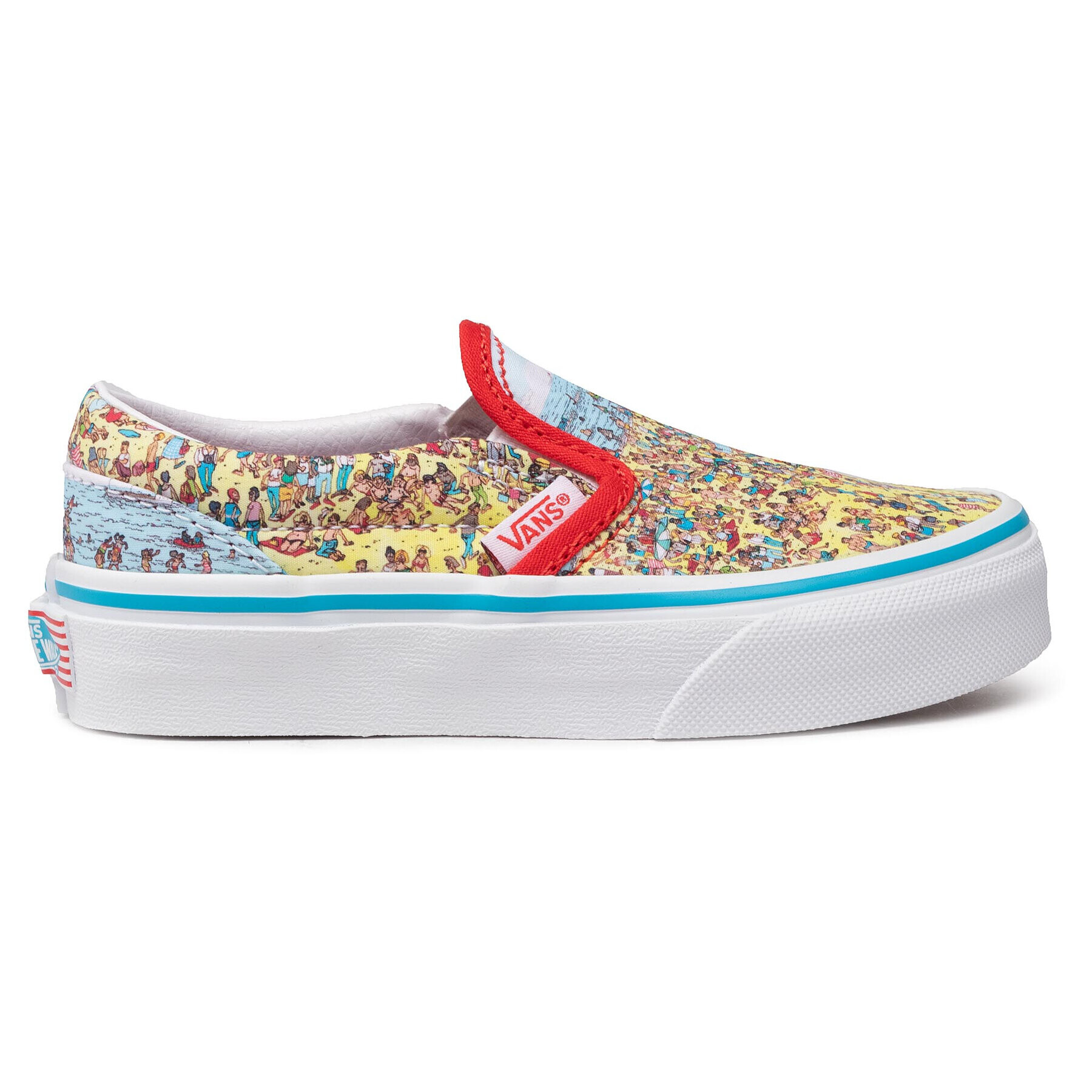 Vans Гуменки Classic Slip-On VN0A4BUT3WO1 Цветен - Pepit.bg