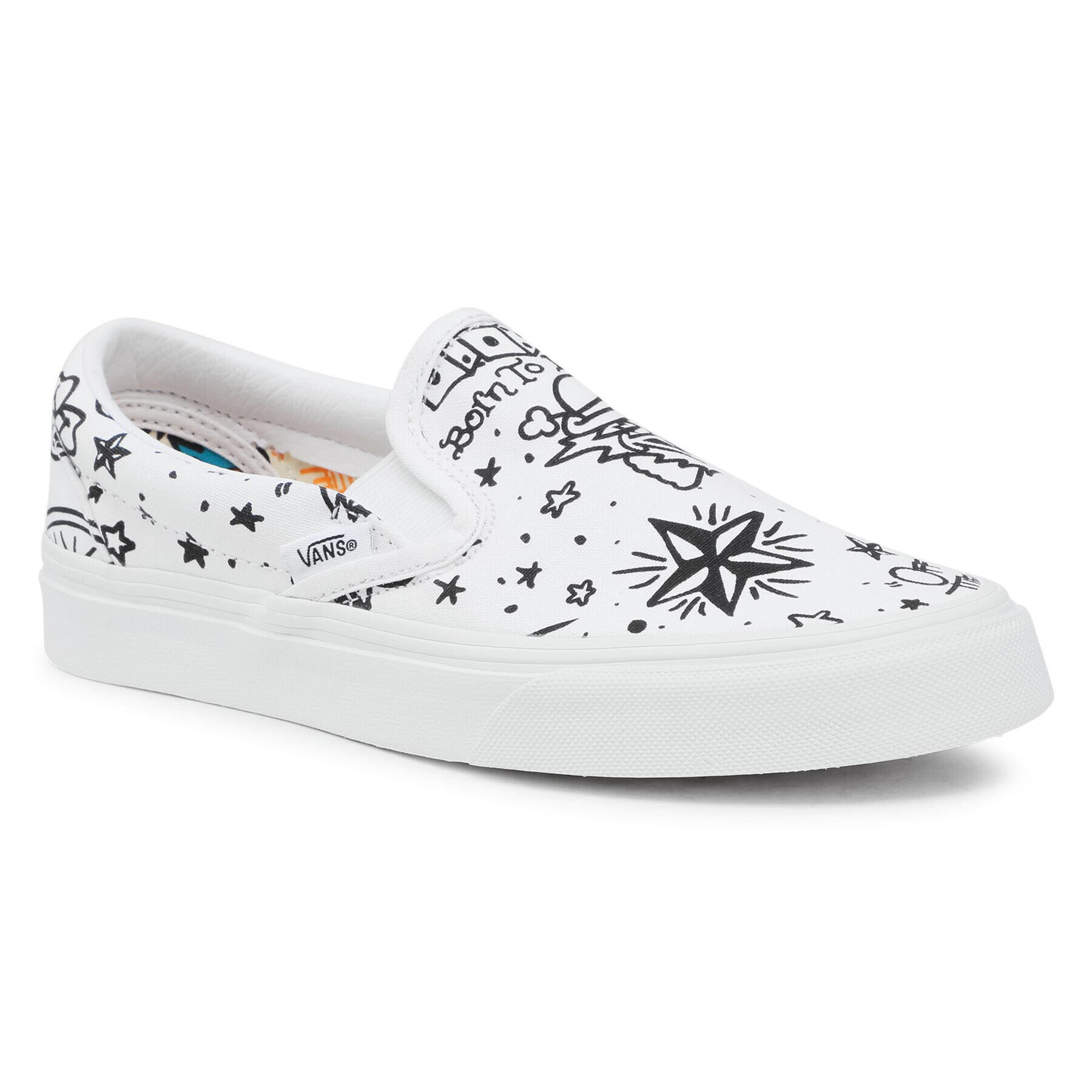 Vans Гуменки Classic Slip-On VN0A4BV31IU1 Бял - Pepit.bg