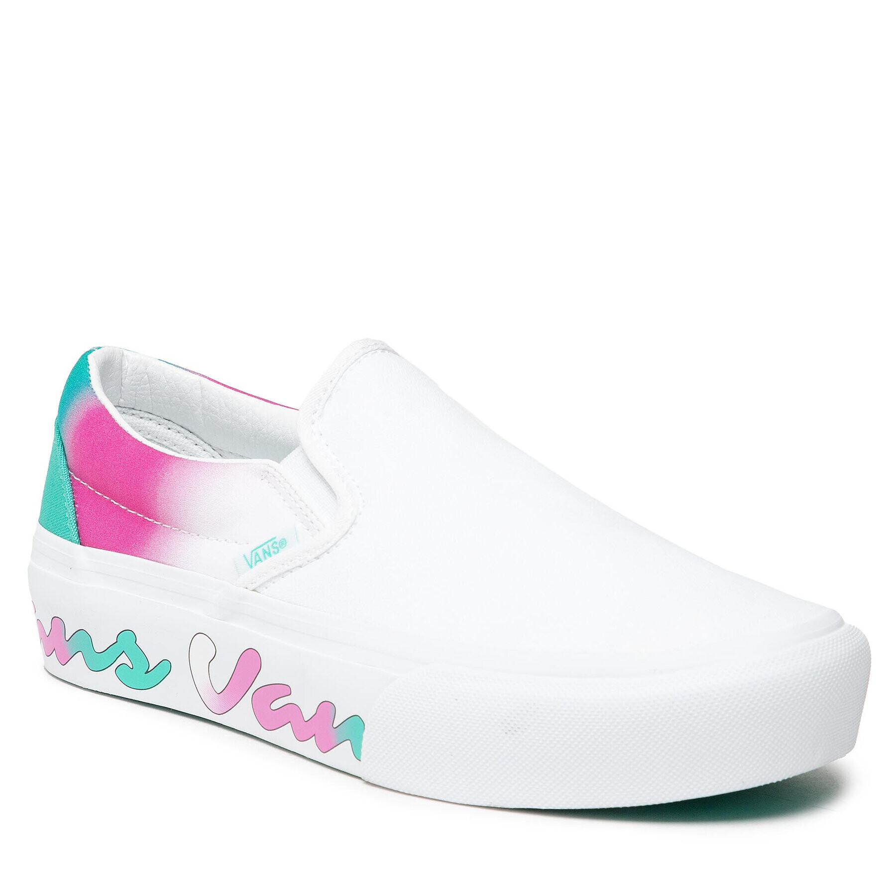 Vans Гуменки Classic Slip-On VN0A5KXBB0X1 Бял - Pepit.bg