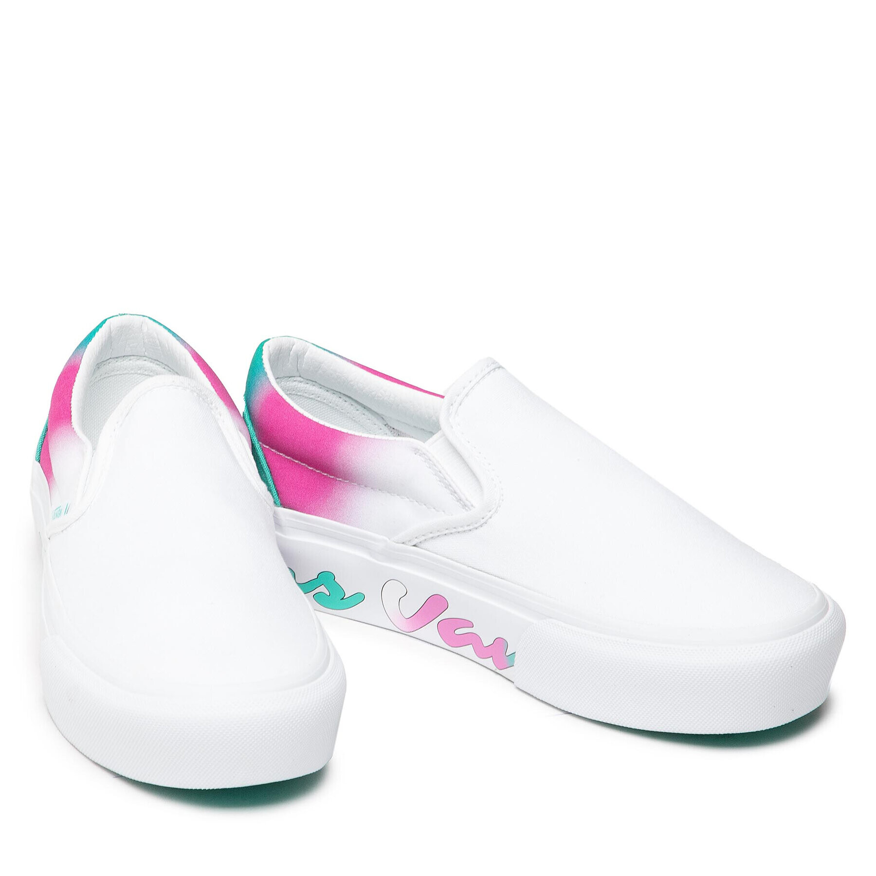 Vans Гуменки Classic Slip-On VN0A5KXBB0X1 Бял - Pepit.bg