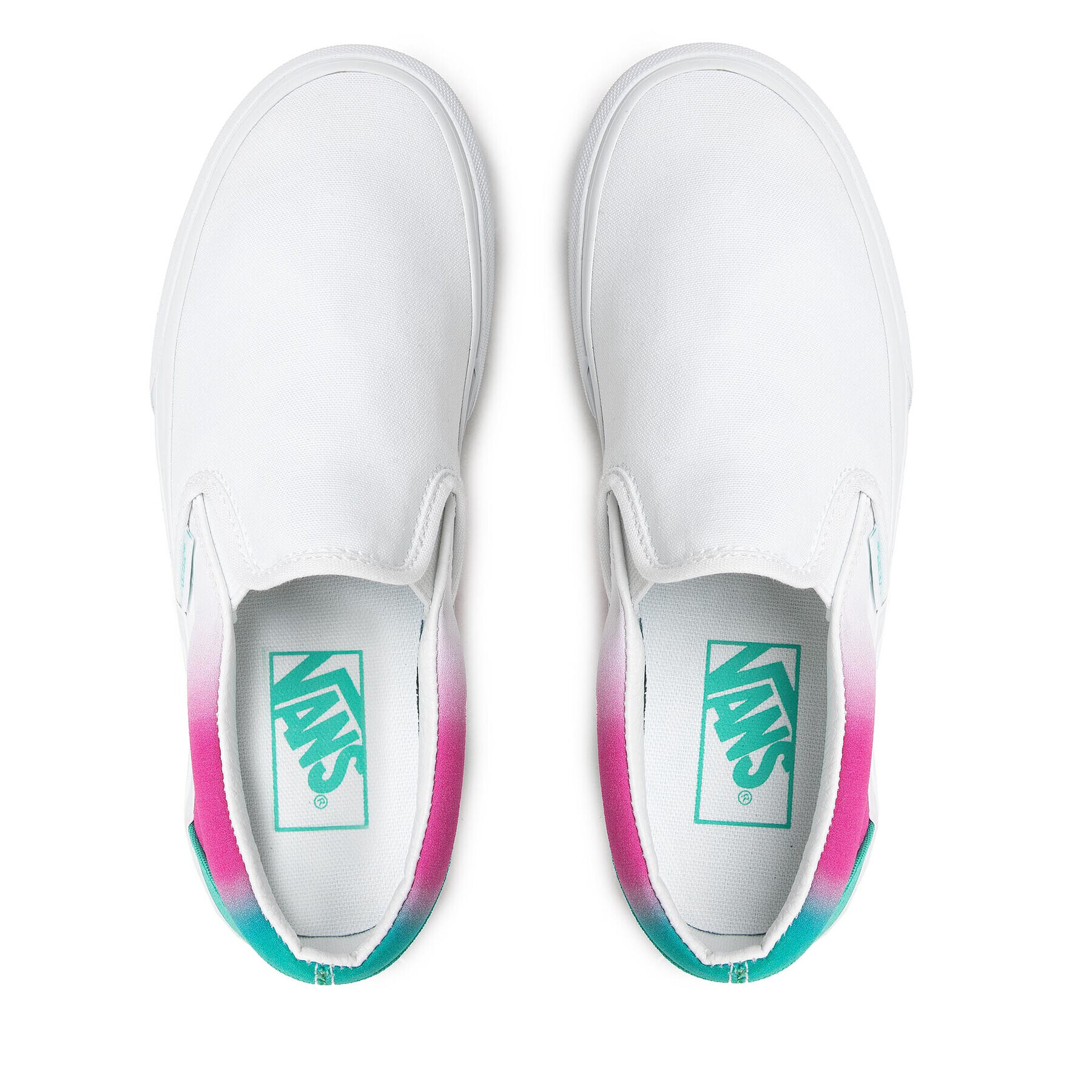 Vans Гуменки Classic Slip-On VN0A5KXBB0X1 Бял - Pepit.bg