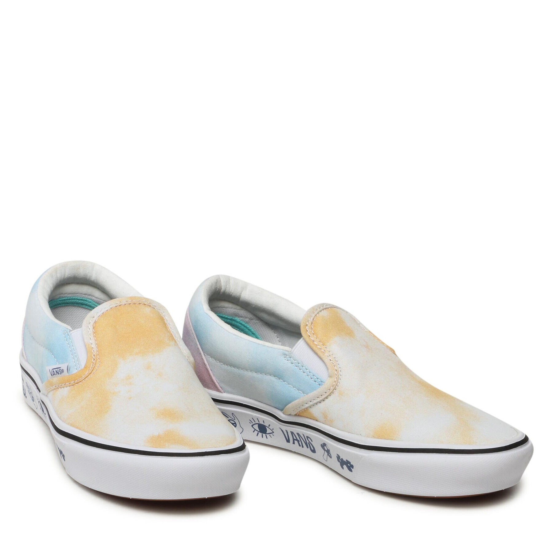 Vans Гуменки Comfycush Slip VN0A7TNMB1Y1 Цветен - Pepit.bg