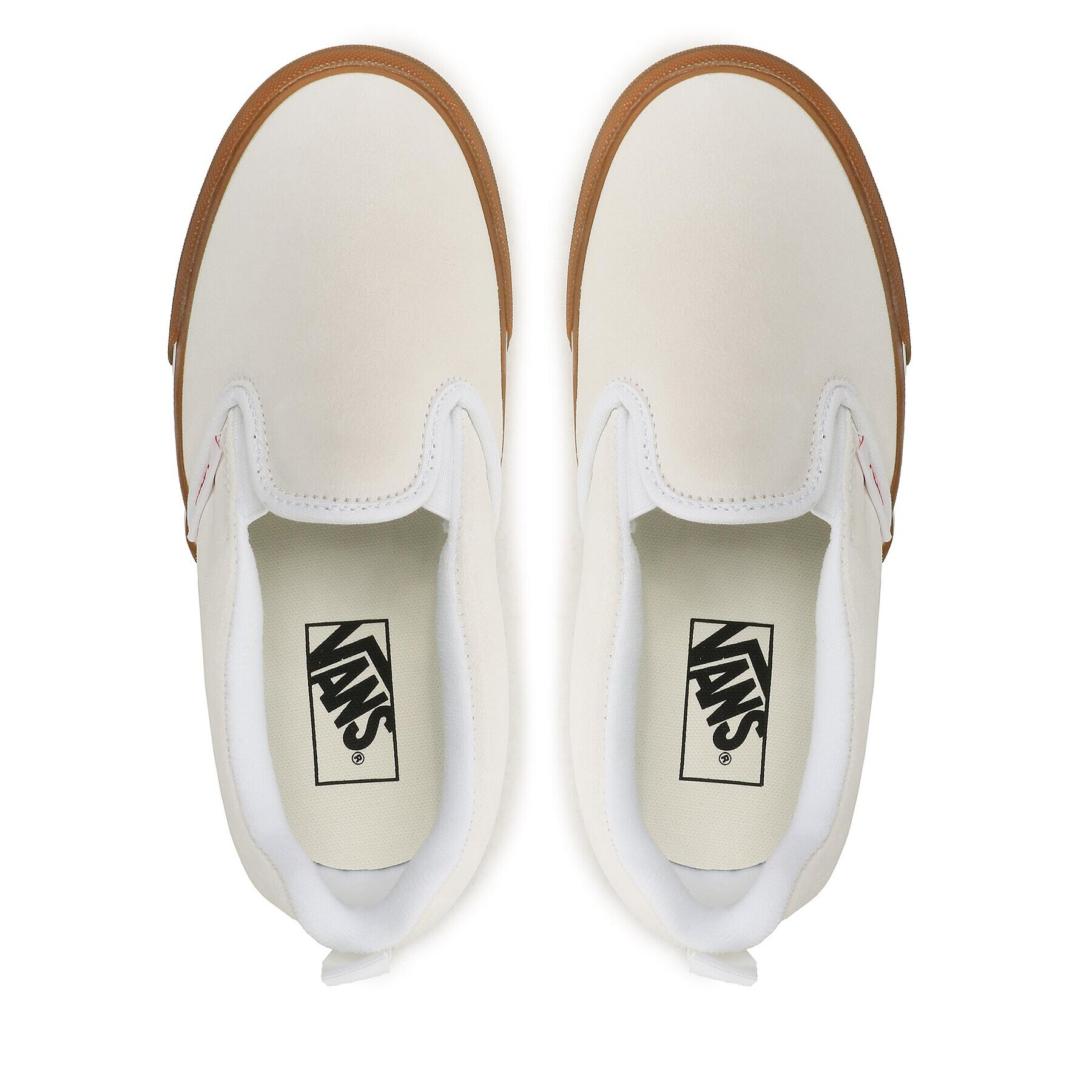 Vans Гуменки Knu Slip VN0009QDWHT1 Бял - Pepit.bg