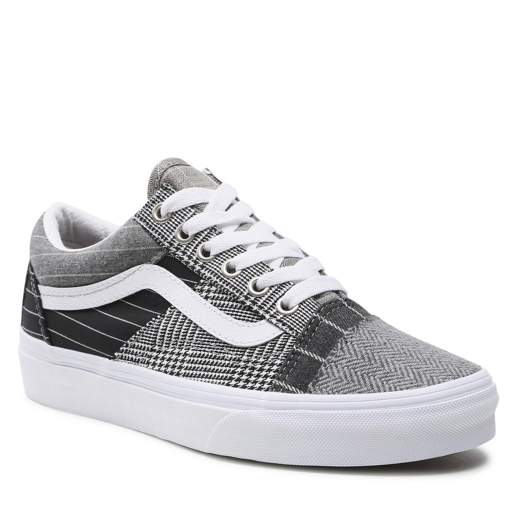 Vans Гуменки Old Skool Patc VN0A7Q4PHMU1 Сив - Pepit.bg