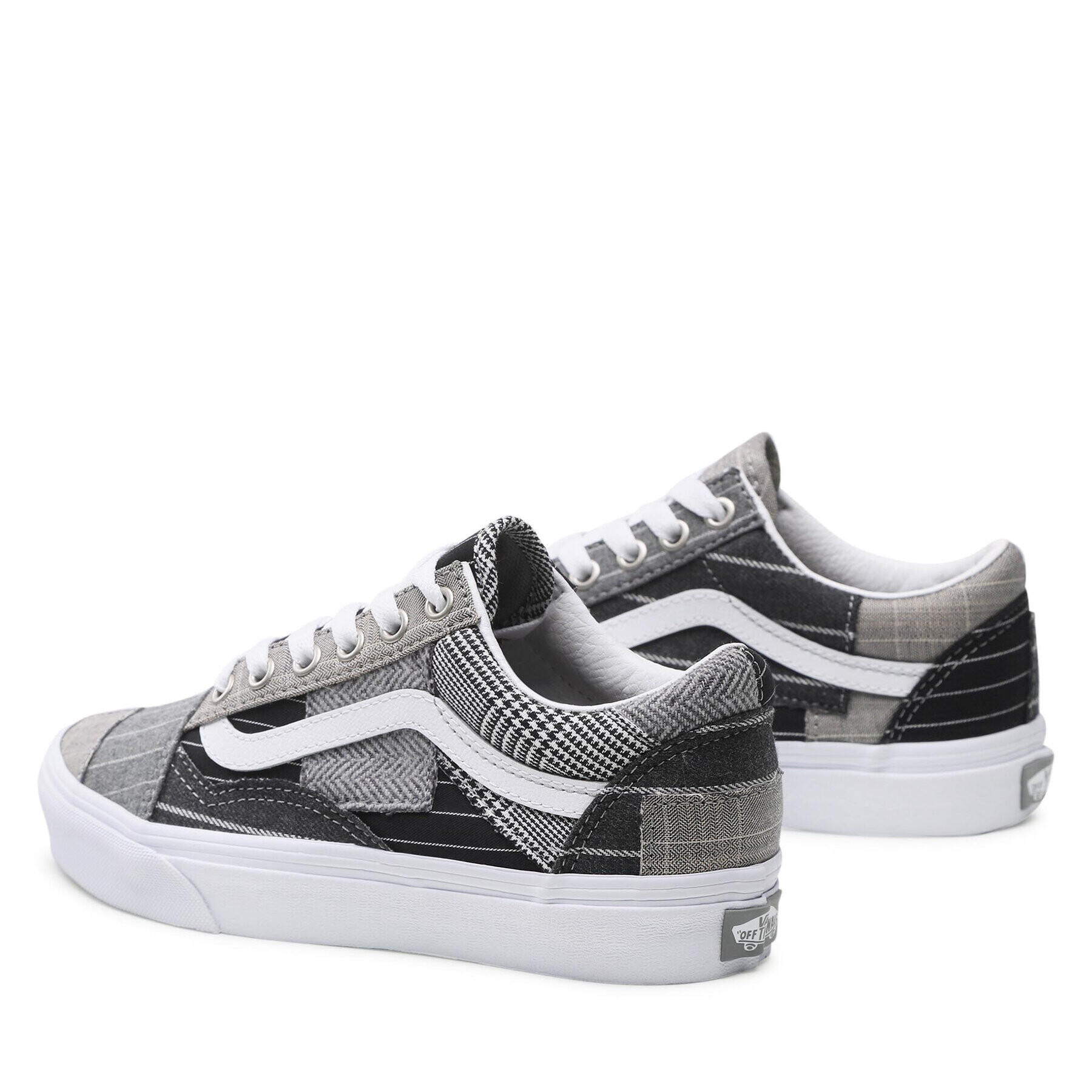 Vans Гуменки Old Skool Patc VN0A7Q4PHMU1 Сив - Pepit.bg