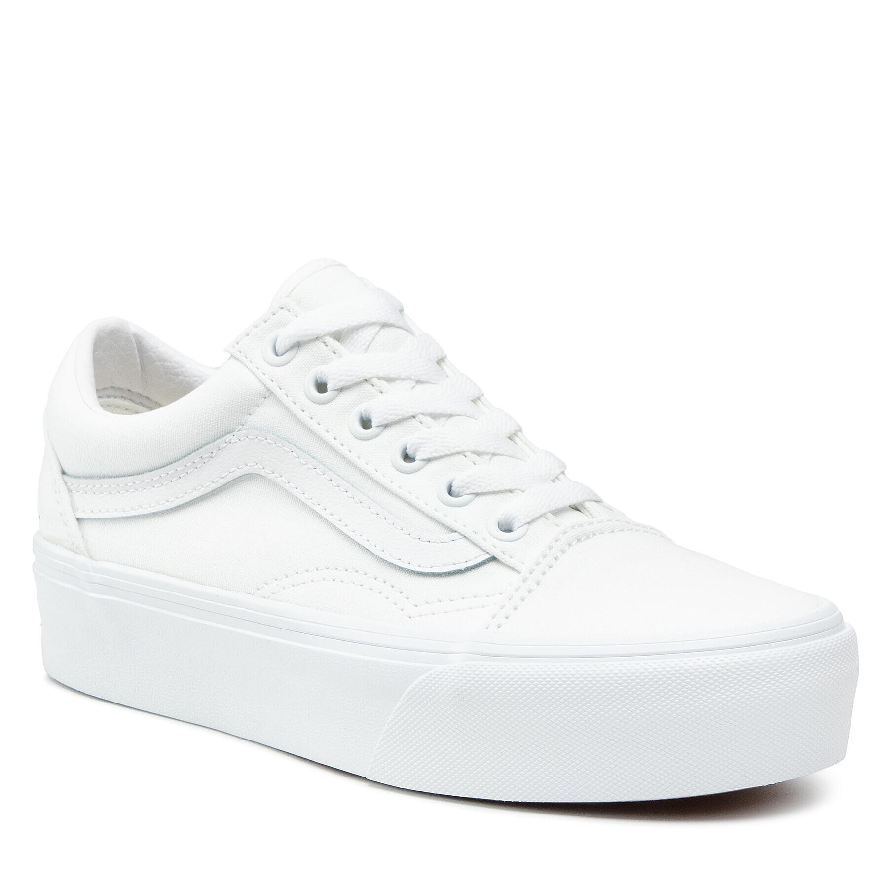 Vans Гуменки Old Skool Platfor VN0A3B3UW001 Бял - Pepit.bg