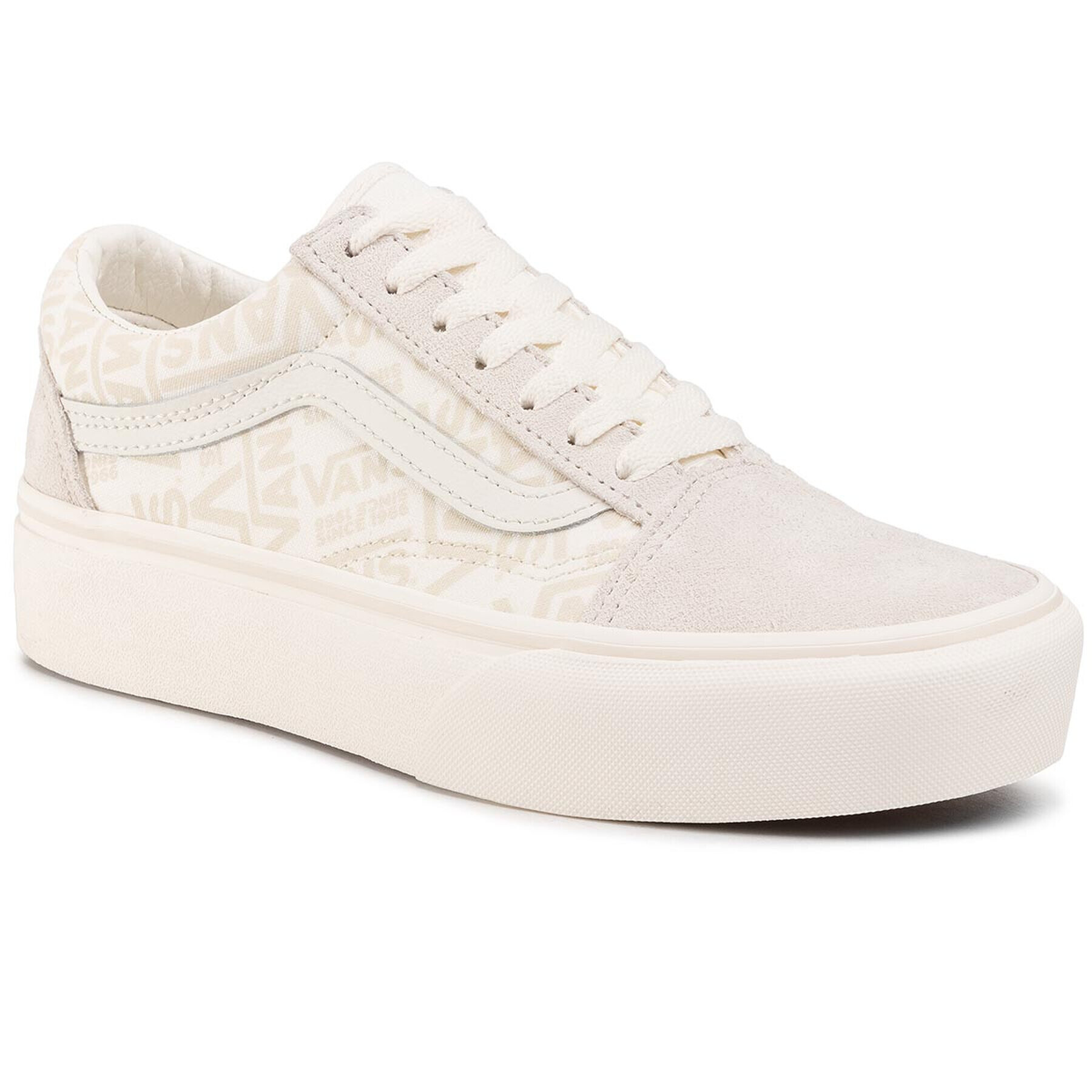 Vans Гуменки Old Skool Platfor VN0A3B3UXA01 Бежов - Pepit.bg