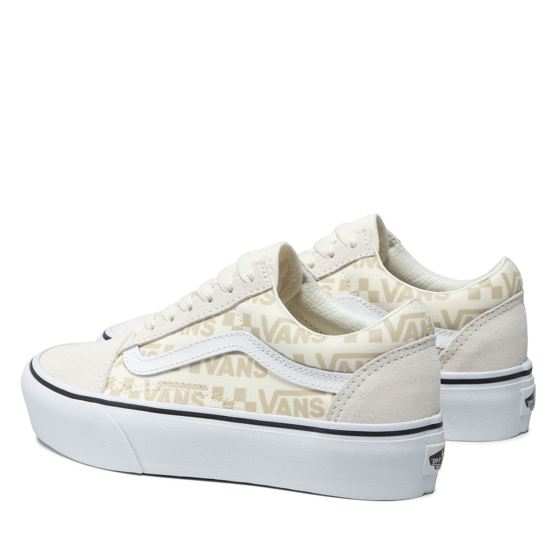 Vans Гуменки Old Skool Platfor VN0A5KRG98M1 Бежов - Pepit.bg