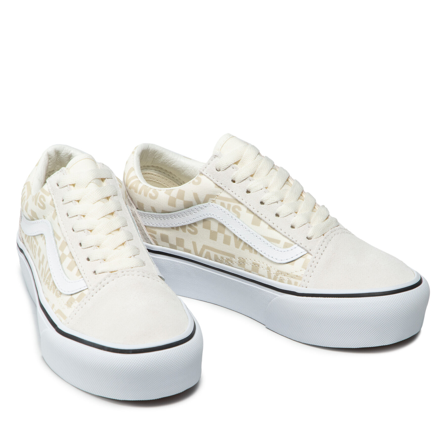 Vans Гуменки Old Skool Platfor VN0A5KRG98M1 Бежов - Pepit.bg