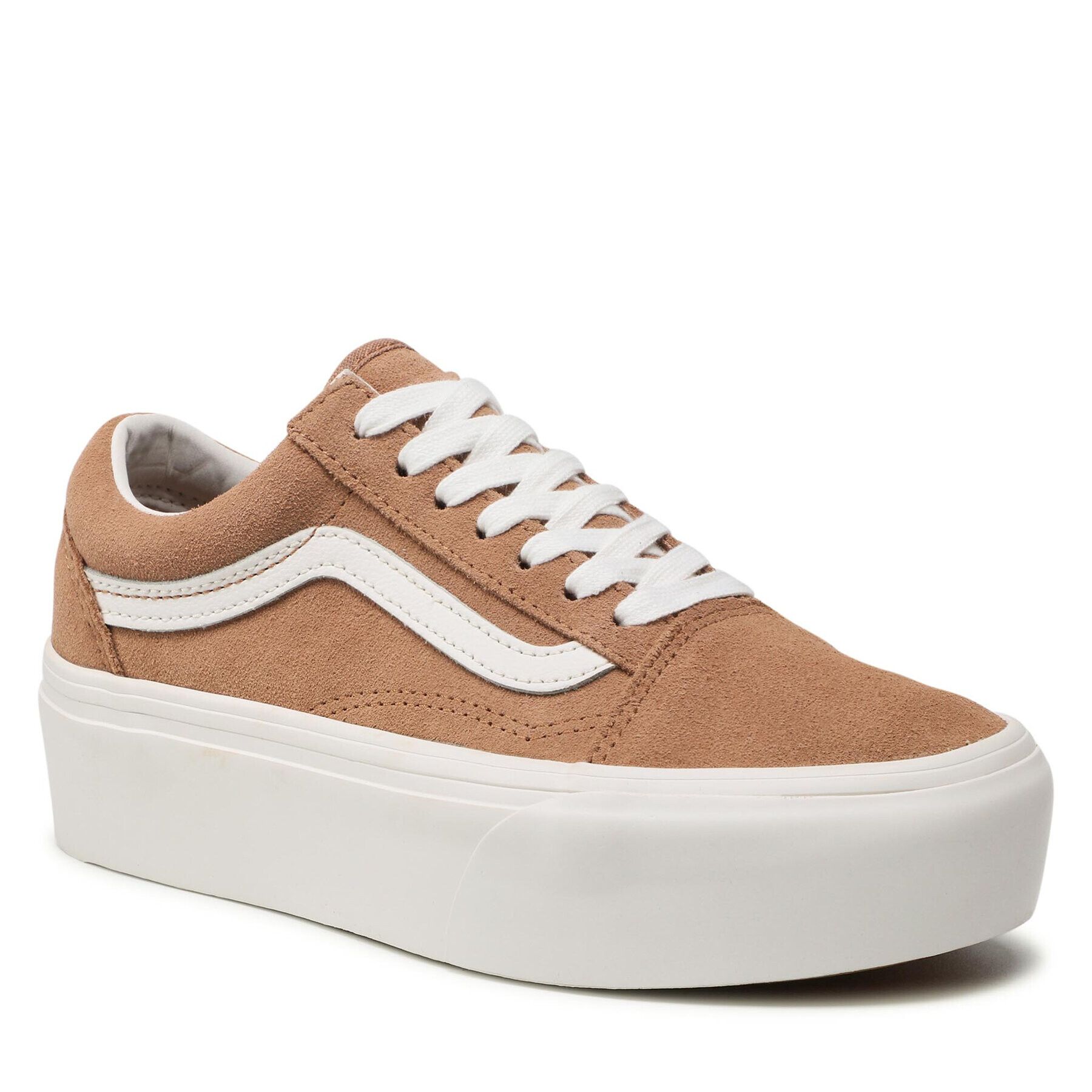 Vans Гуменки Old Skool Stac VN0A7Q5MB691 Кафяв - Pepit.bg