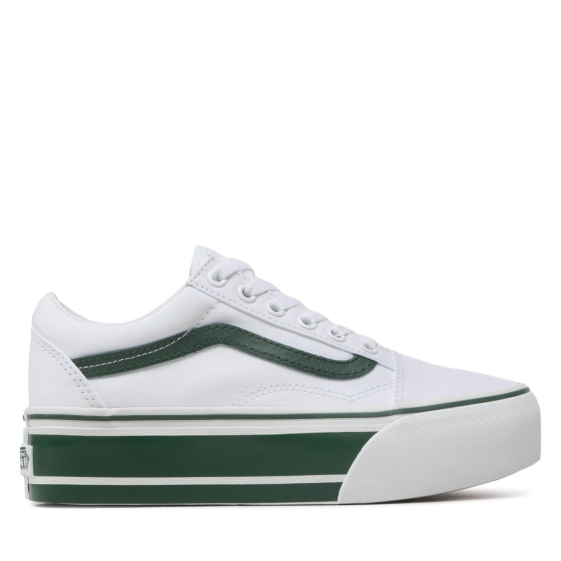 Vans Гуменки Old Skool Stac VN0A7Q5MBGN1 Бял - Pepit.bg