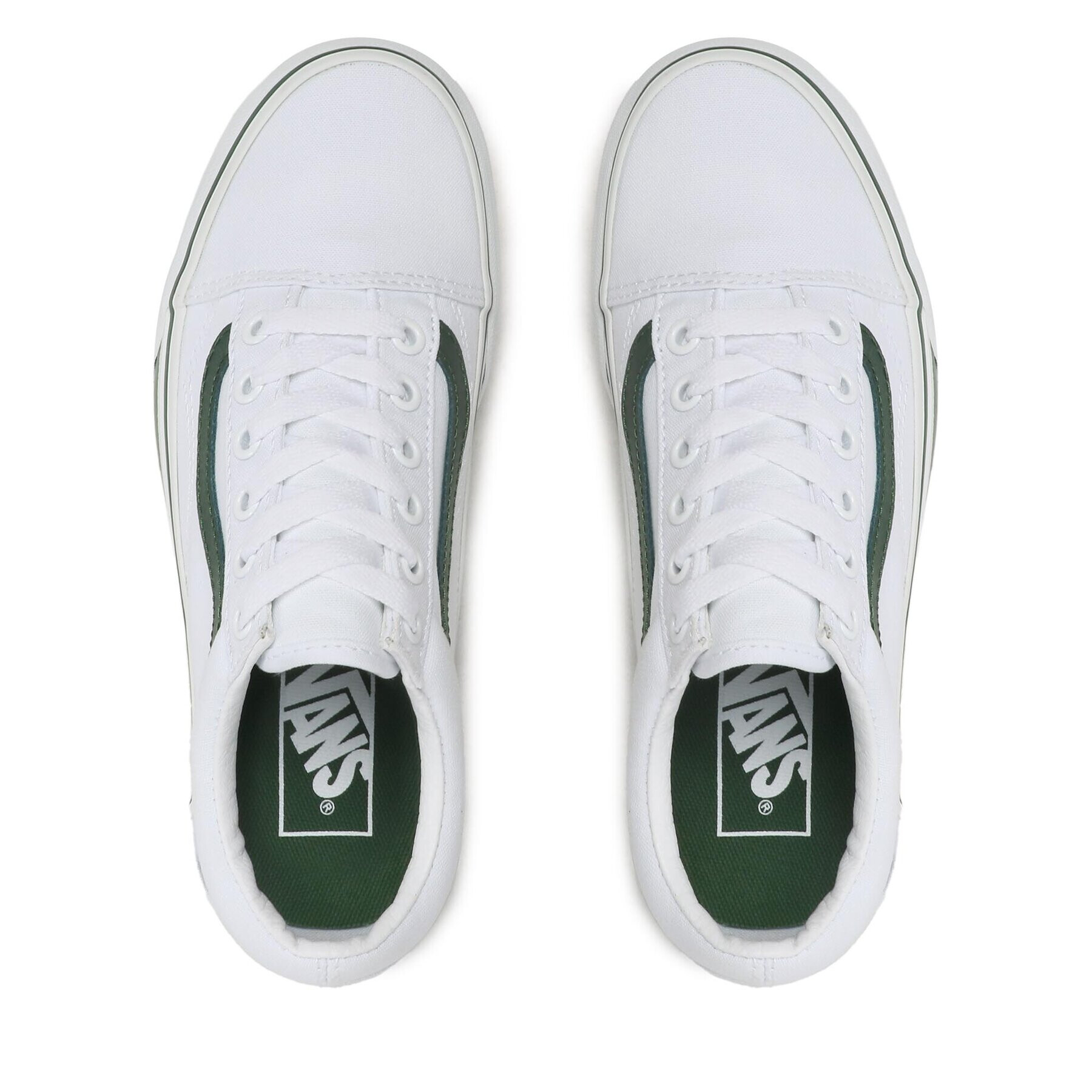 Vans Гуменки Old Skool Stac VN0A7Q5MBGN1 Бял - Pepit.bg