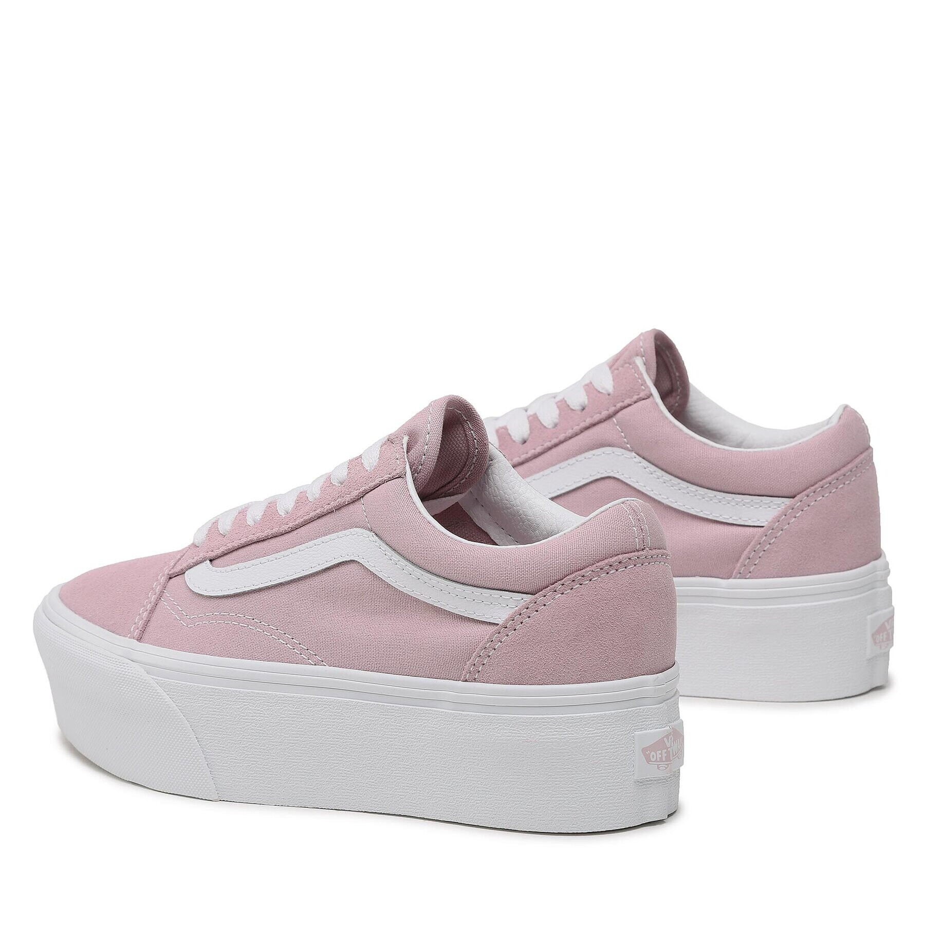 Vans Гуменки Old Skool Stac VN0A7Q5MBLT1 Розов - Pepit.bg