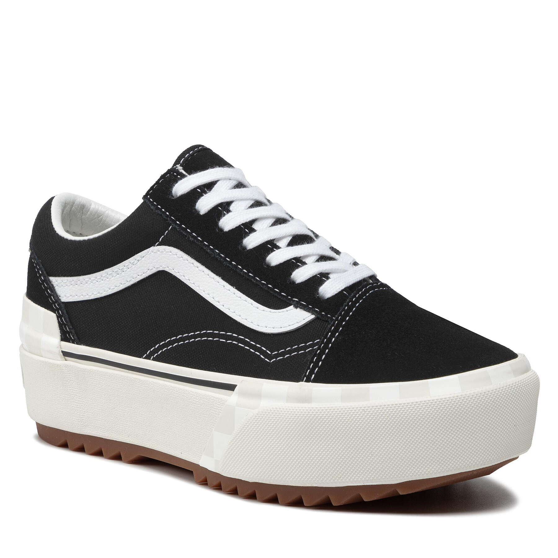 Vans Гуменки Old Skool Stacked VN0A4U155ZN1 Черен - Pepit.bg