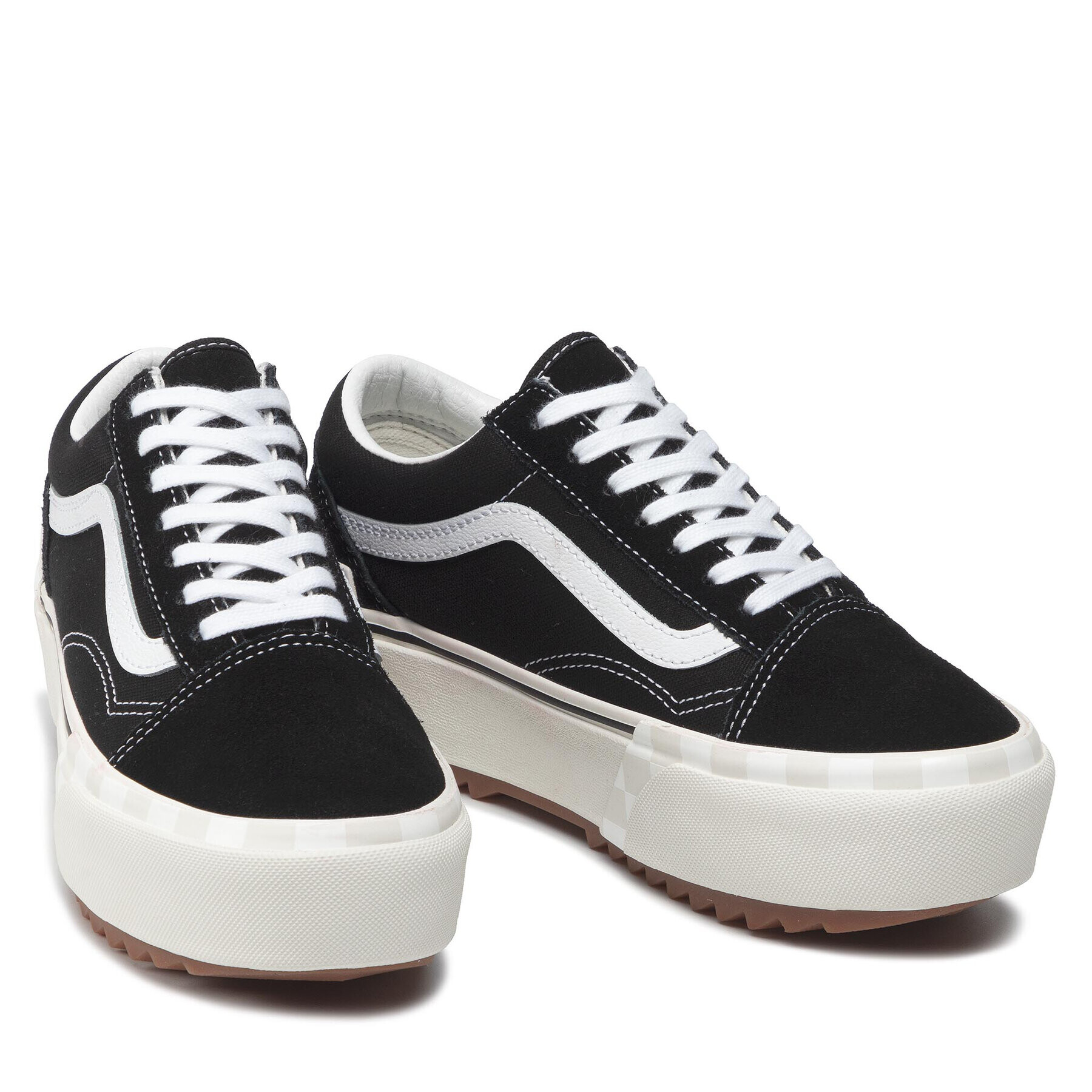 Vans Гуменки Old Skool Stacked VN0A4U155ZN1 Черен - Pepit.bg