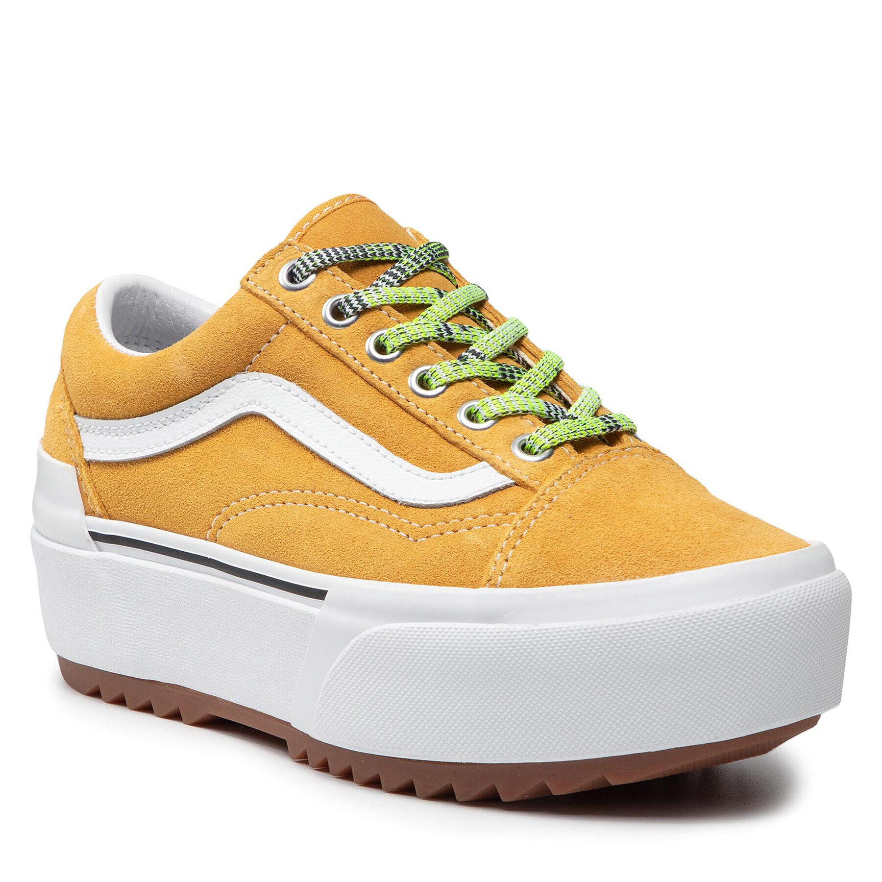 Vans Гуменки Old Skool Stacked VN0A4U159XW1 Жълт - Pepit.bg