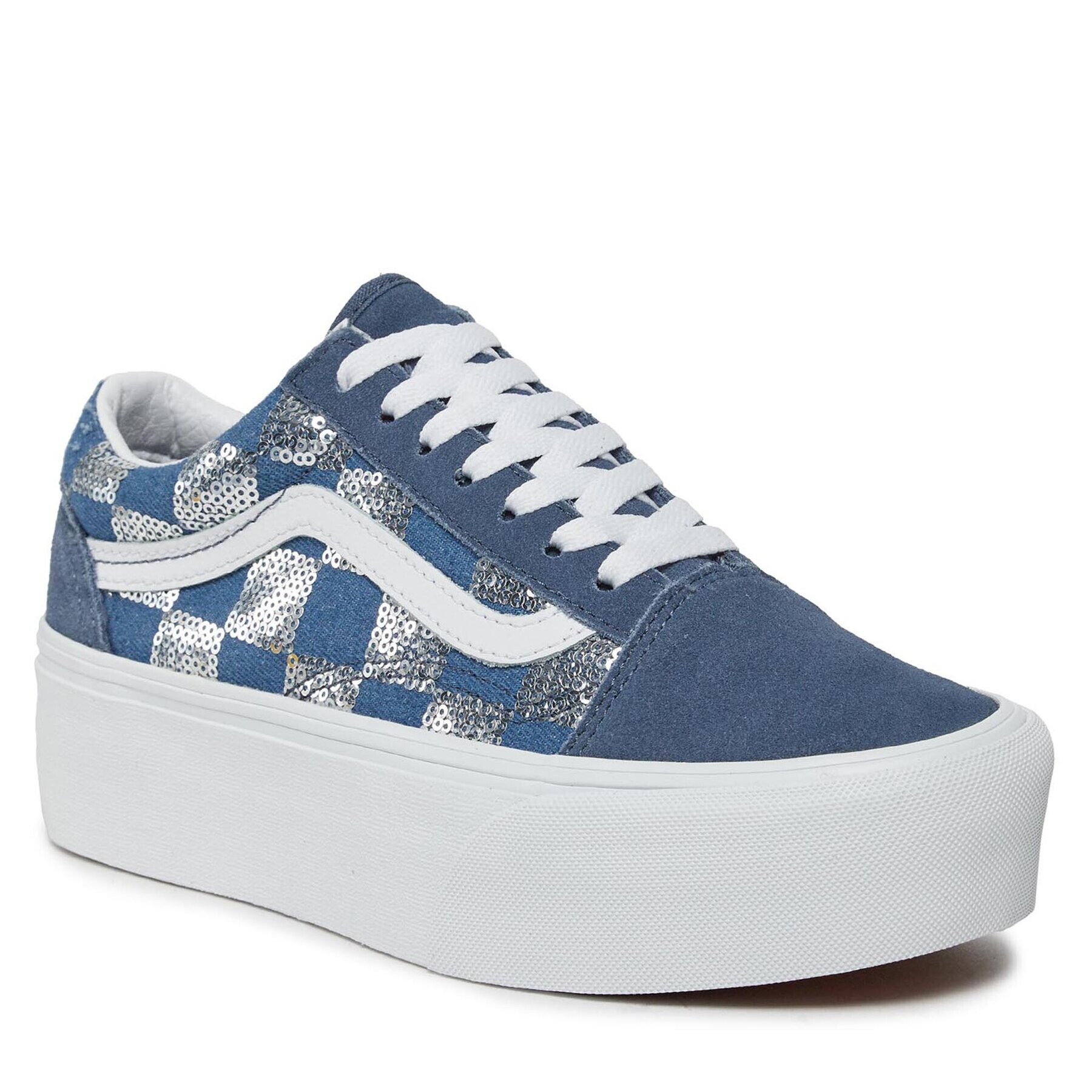 Vans Гуменки Old Skool Stackform VN0009PZAHU1 Син - Pepit.bg