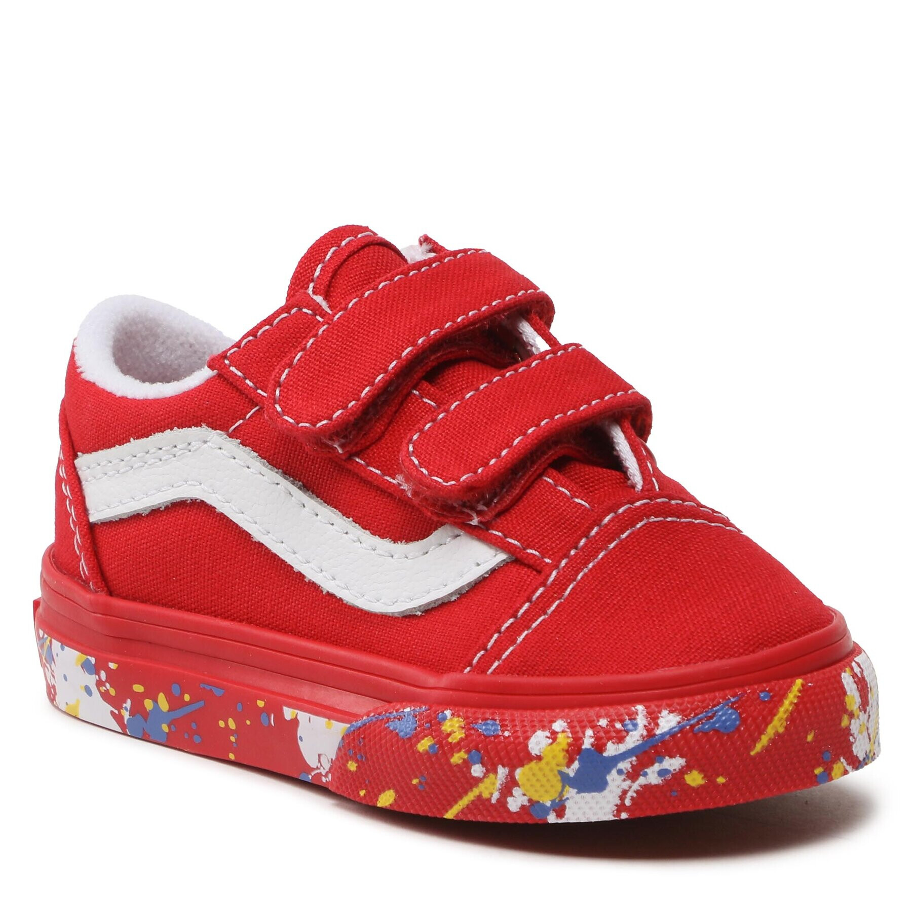 Vans Гуменки Old Skool V VN0A4VJJIZQ1 Червен - Pepit.bg