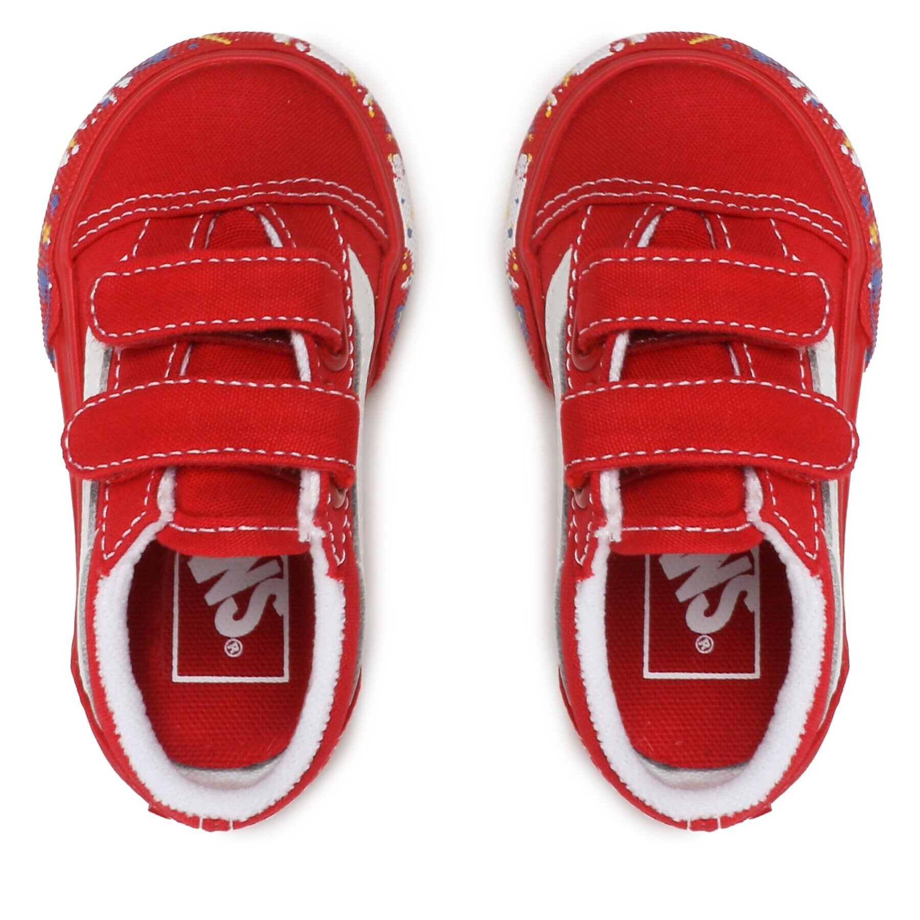Vans Гуменки Old Skool V VN0A4VJJIZQ1 Червен - Pepit.bg
