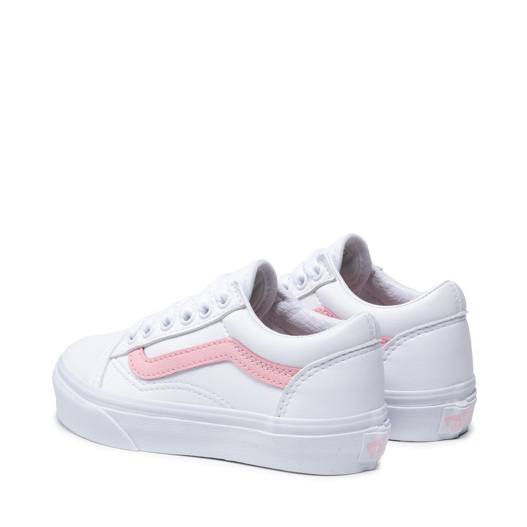 Vans Гуменки Old Skool VN000W9T9AH1 Бял - Pepit.bg
