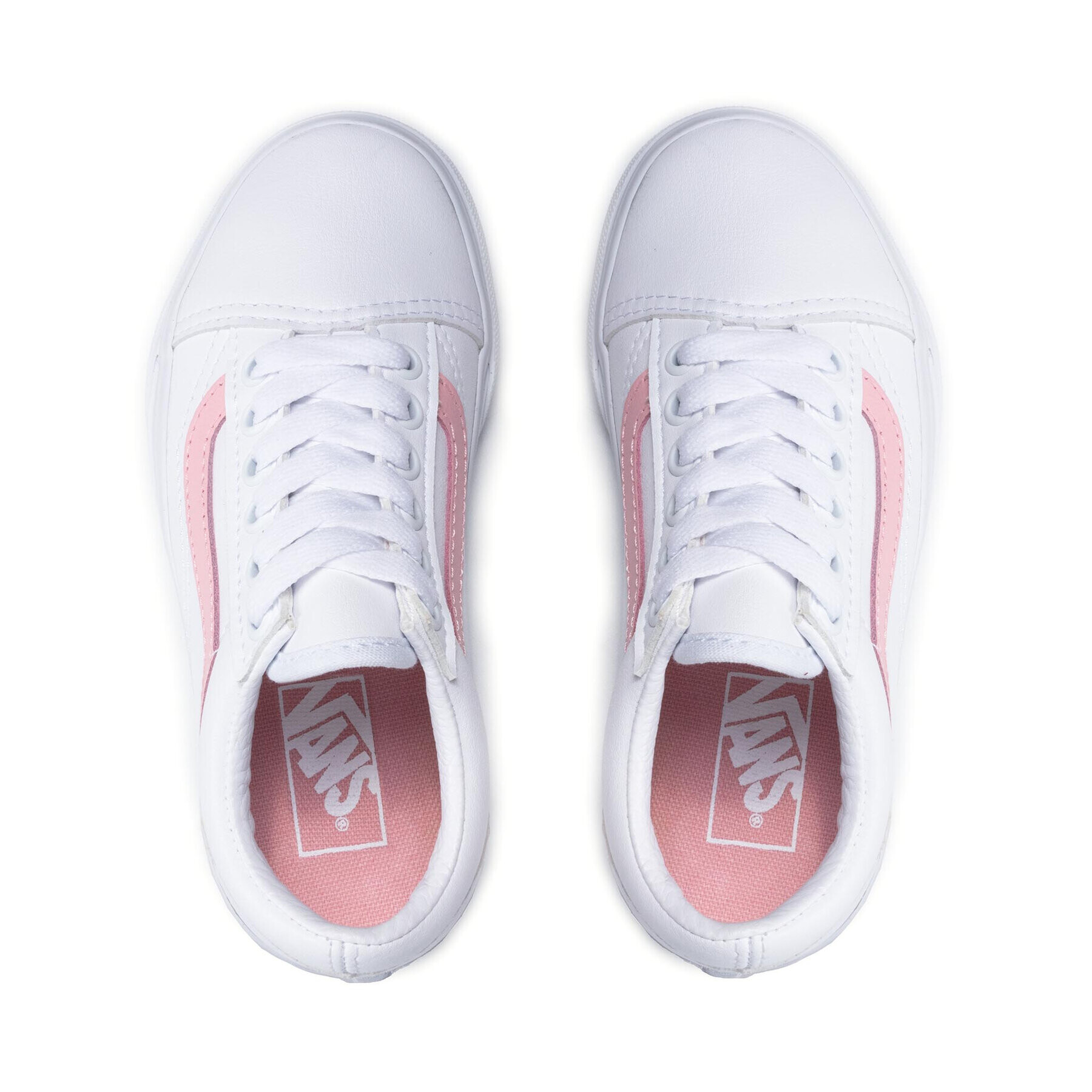 Vans Гуменки Old Skool VN000W9T9AH1 Бял - Pepit.bg