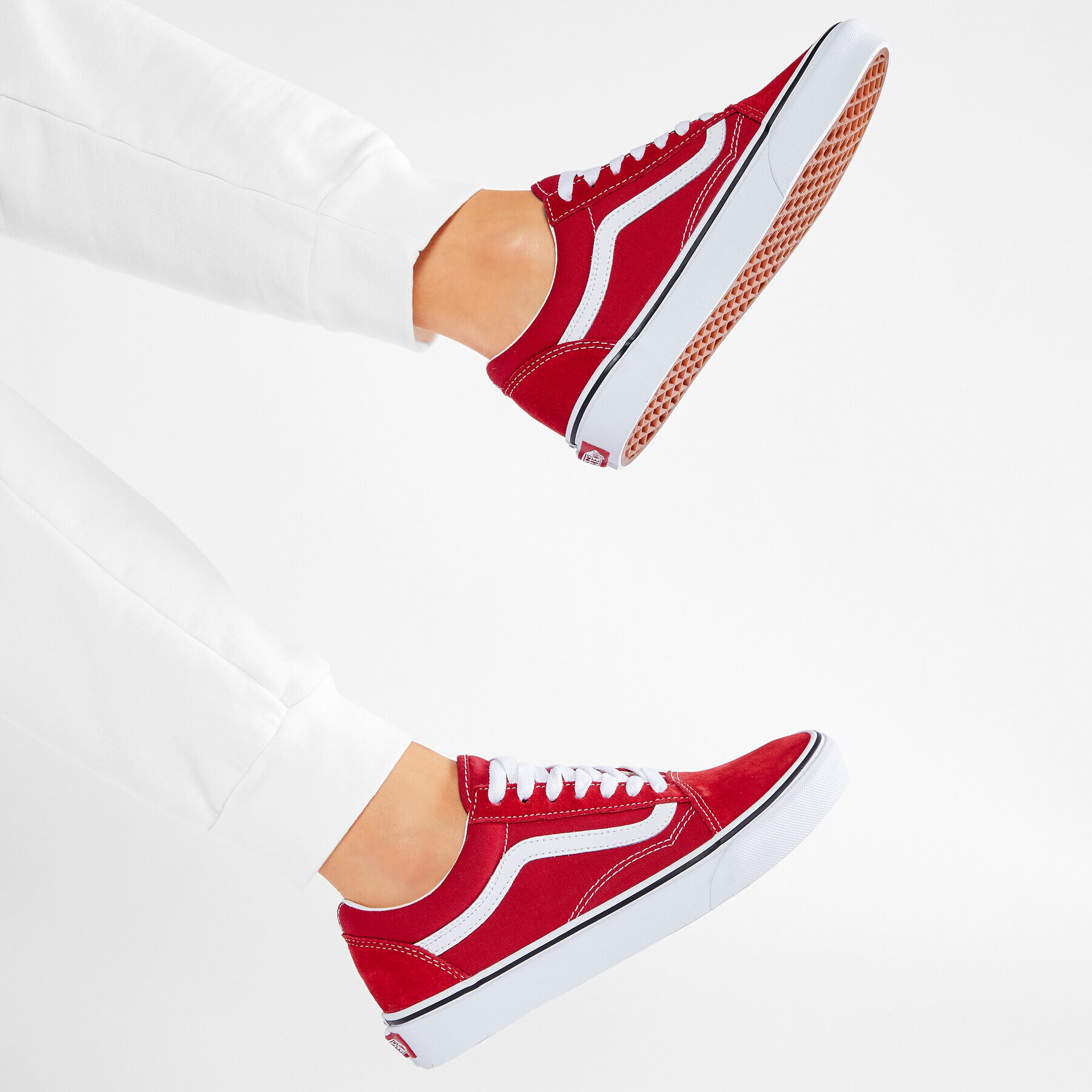 Vans Гуменки Old Skool VN0A4BV5JV61 Червен - Pepit.bg
