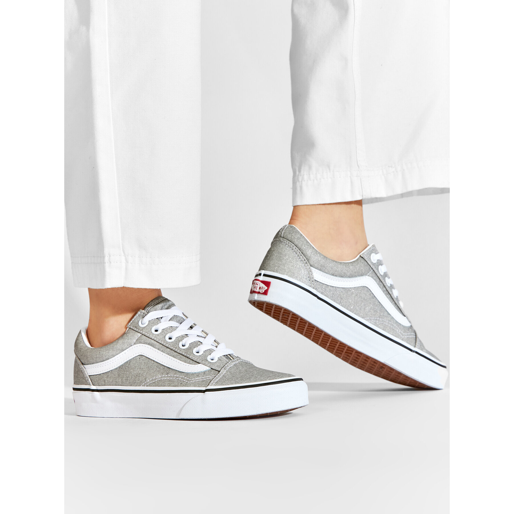Vans Гуменки Old Skool VN0A4U3BX1K1 Сребрист - Pepit.bg