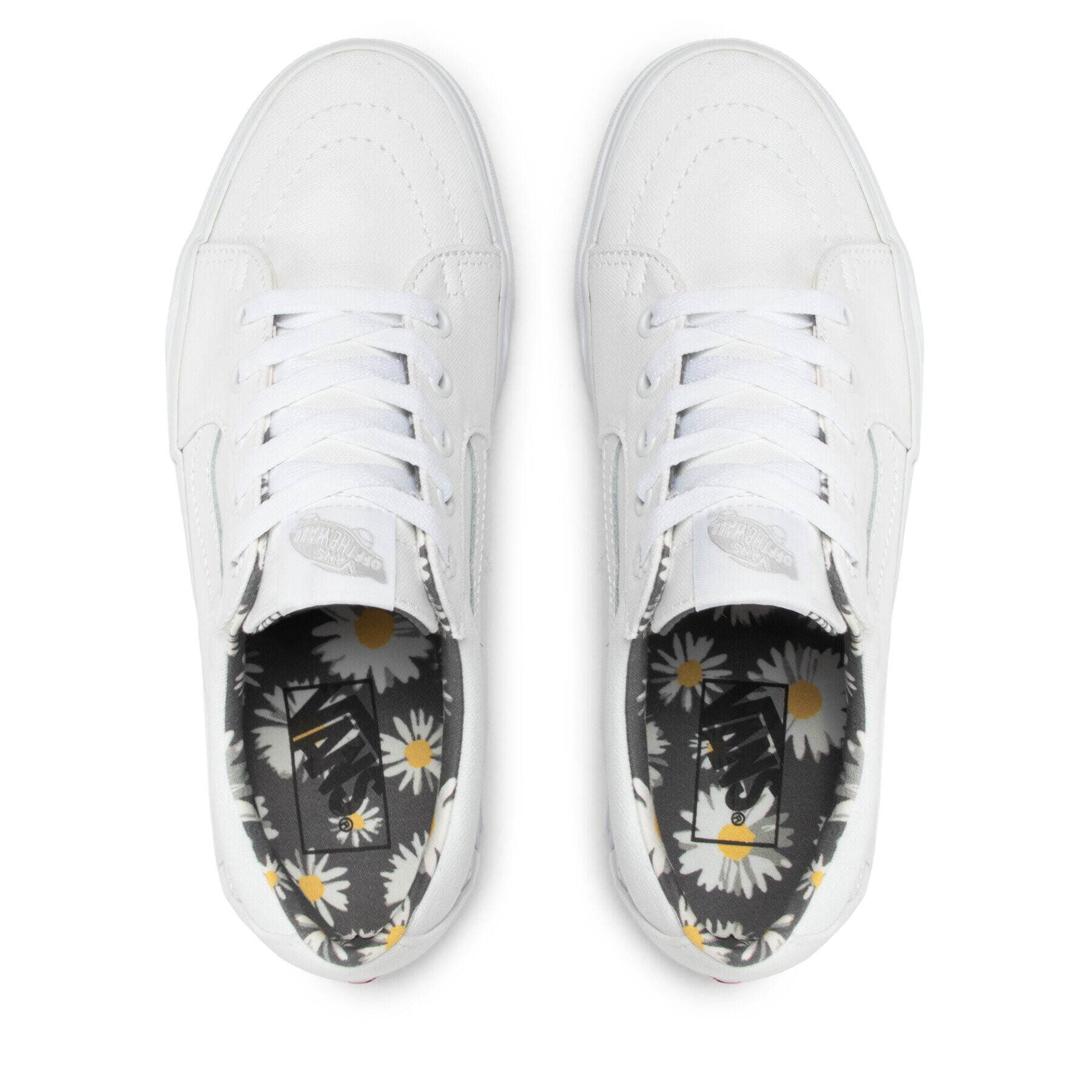 Vans Гуменки Sk8-Low Бял - Pepit.bg