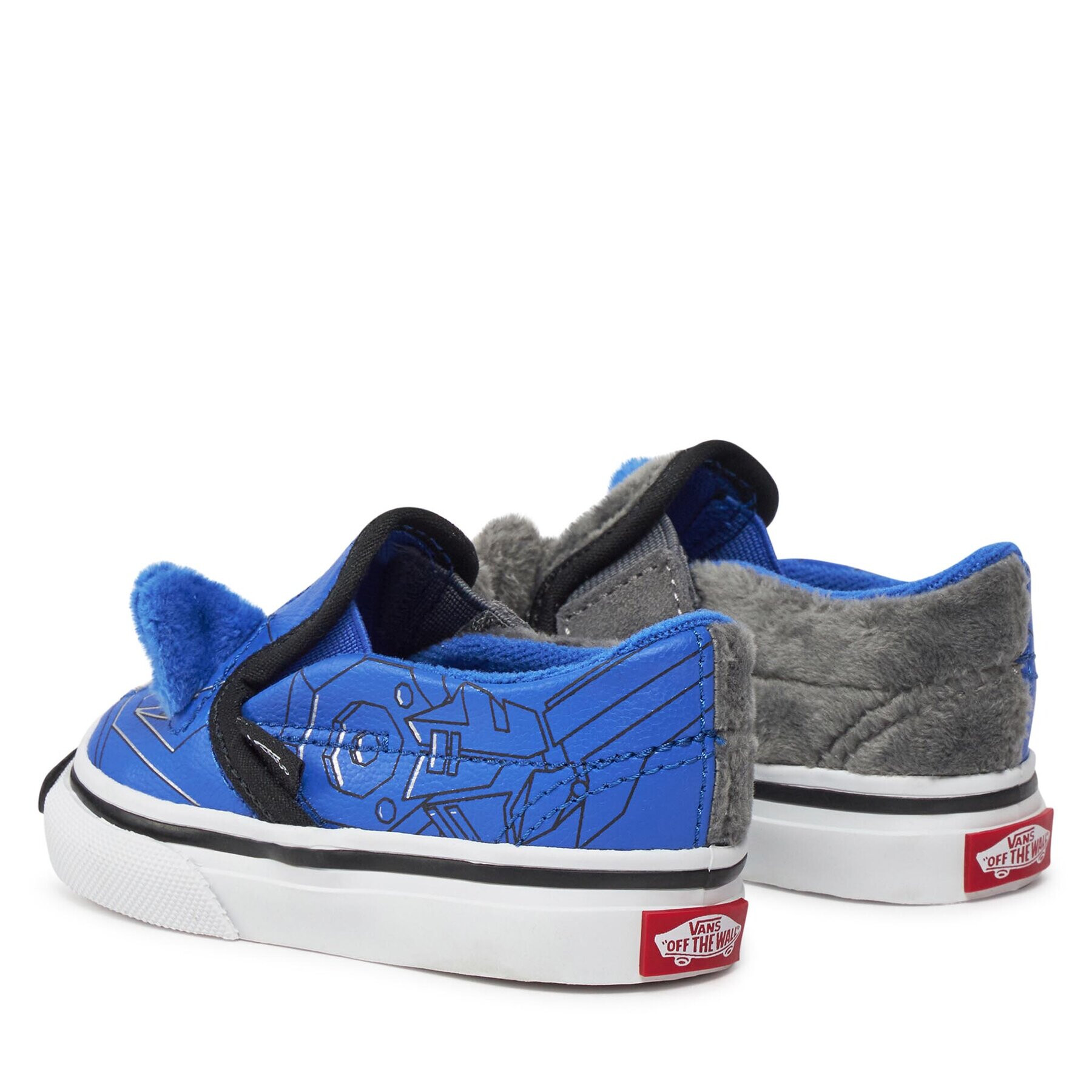 Vans Гуменки Slip-On V Cyber Wolf VN000BVDY311 Сив - Pepit.bg