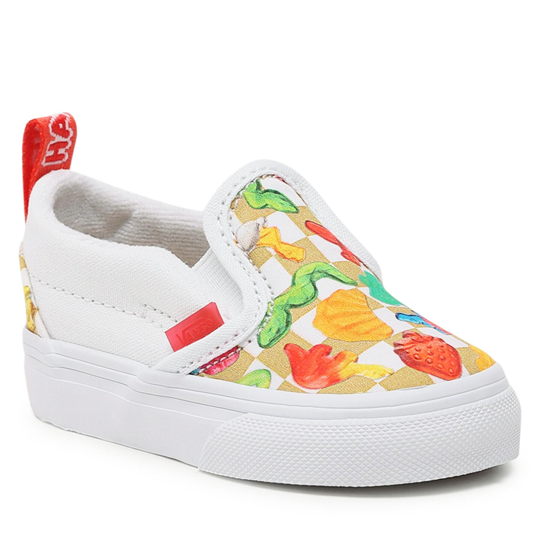 Vans Гуменки Slip-On V Harb VN0A5EFKBMB1 Бял - Pepit.bg