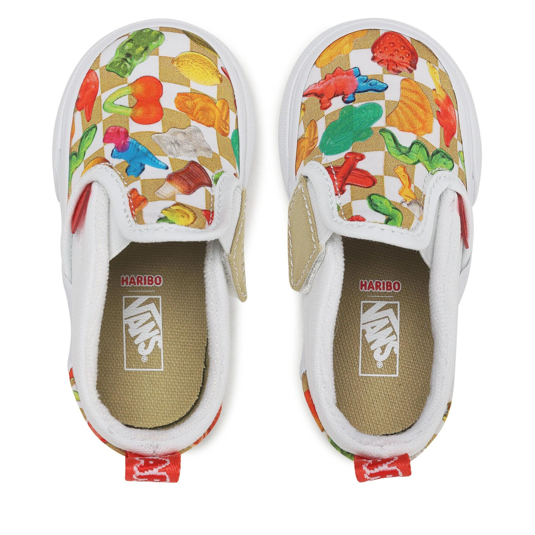 Vans Гуменки Slip-On V Harb VN0A5EFKBMB1 Бял - Pepit.bg