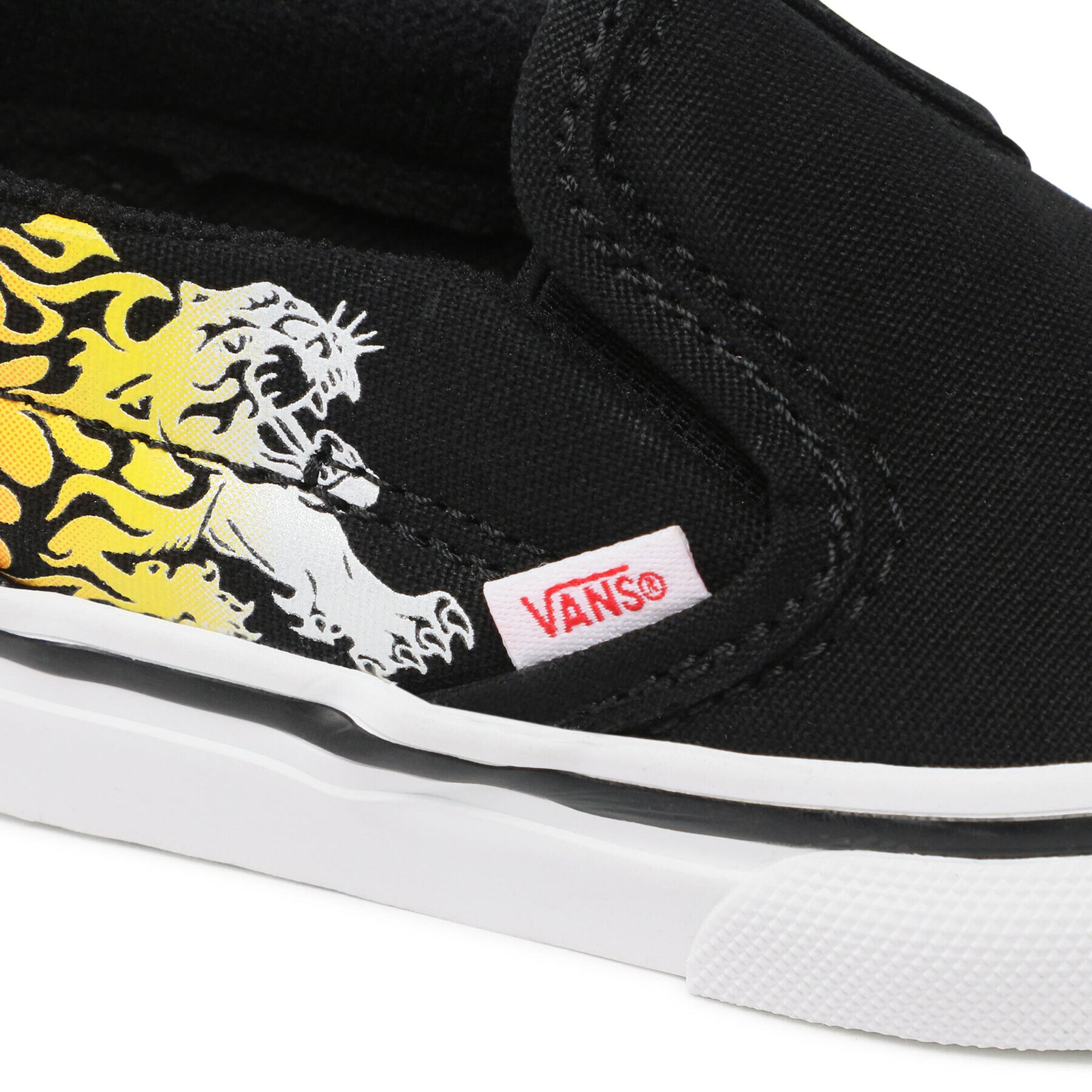 Vans Гуменки Slip-On V VN0A3488YHU1 Черен - Pepit.bg