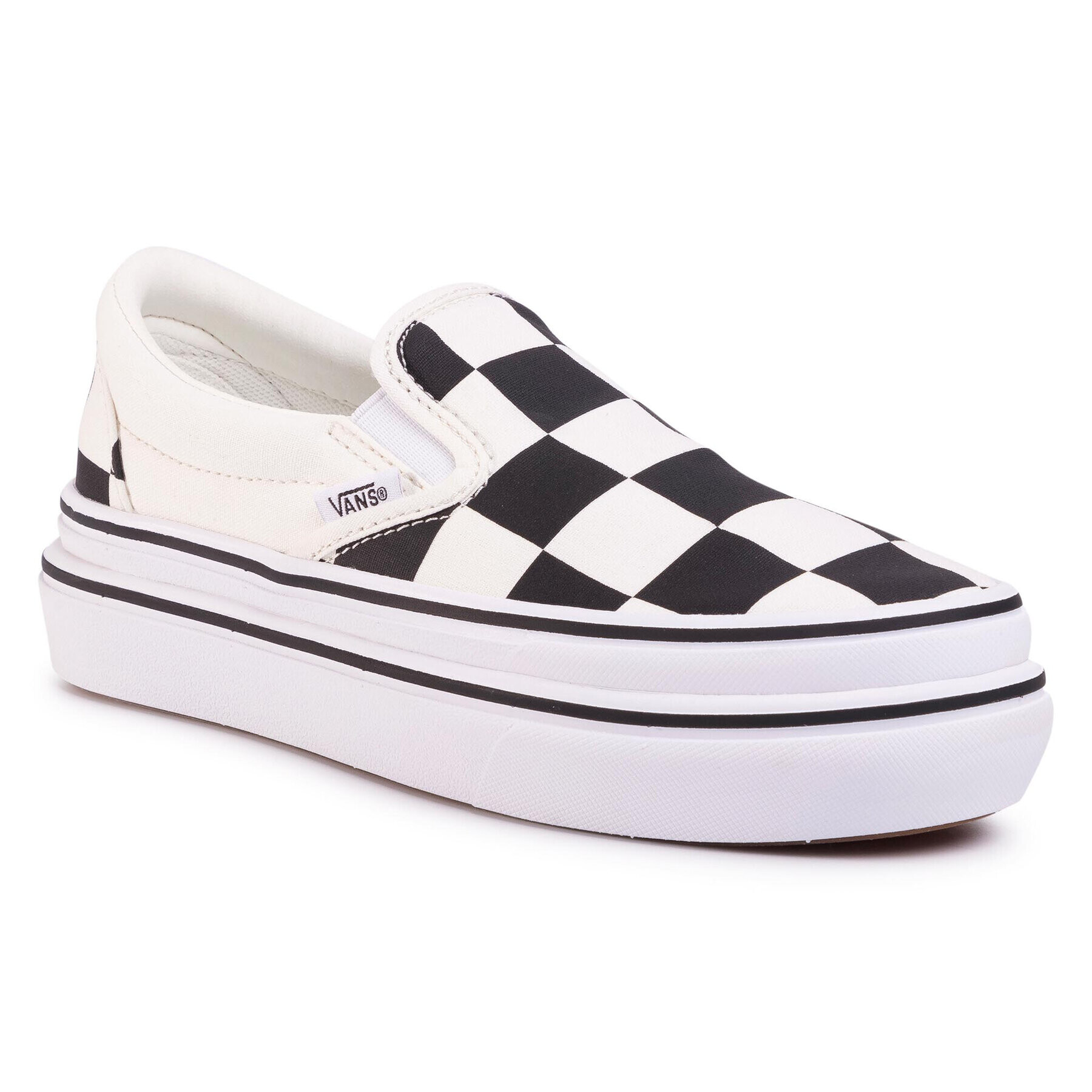 Vans Гуменки Super Comfycush S VN0A4U1FXT41 Бял - Pepit.bg